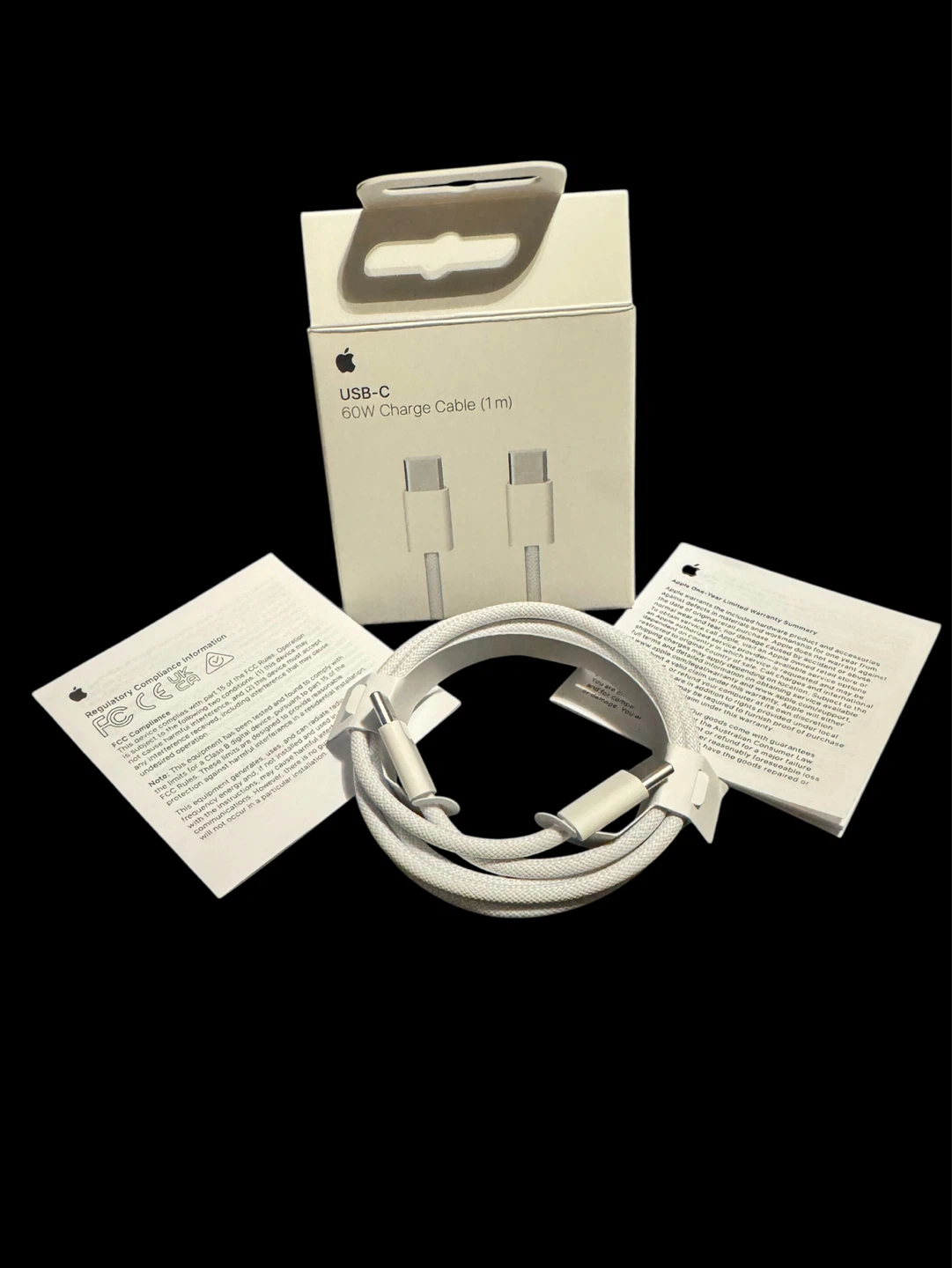 Apple USB-C 60W Charge Cable (1m)