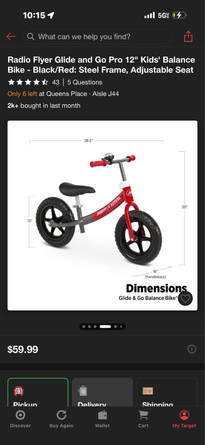Radio flyer glider