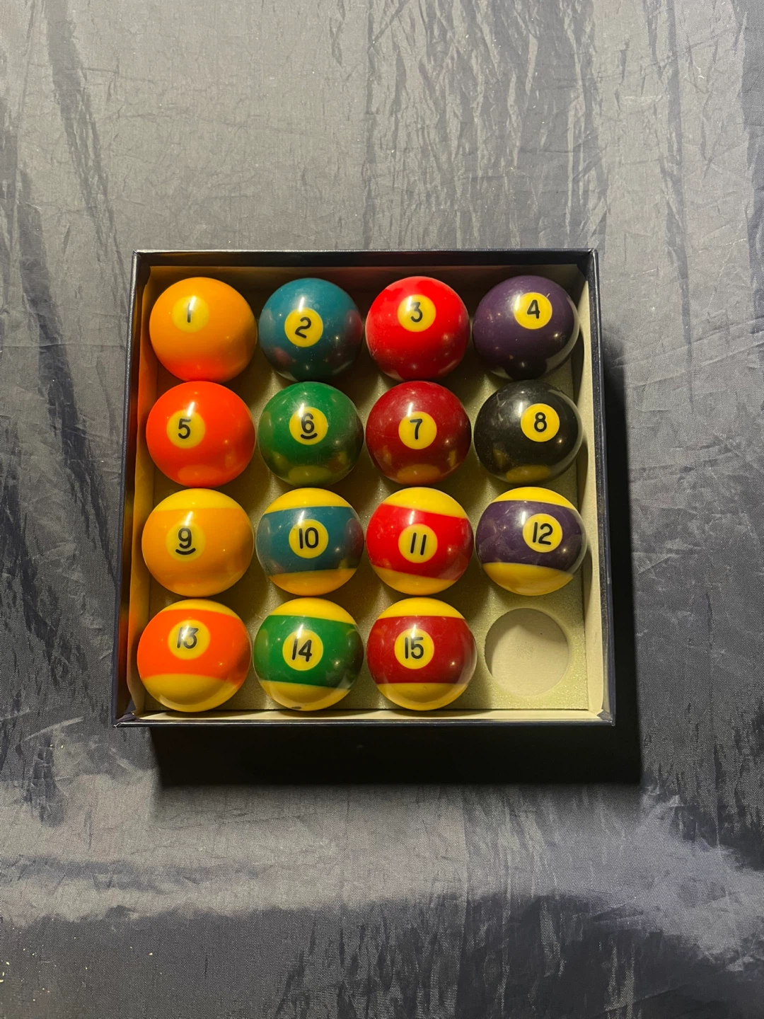 Billiard balls