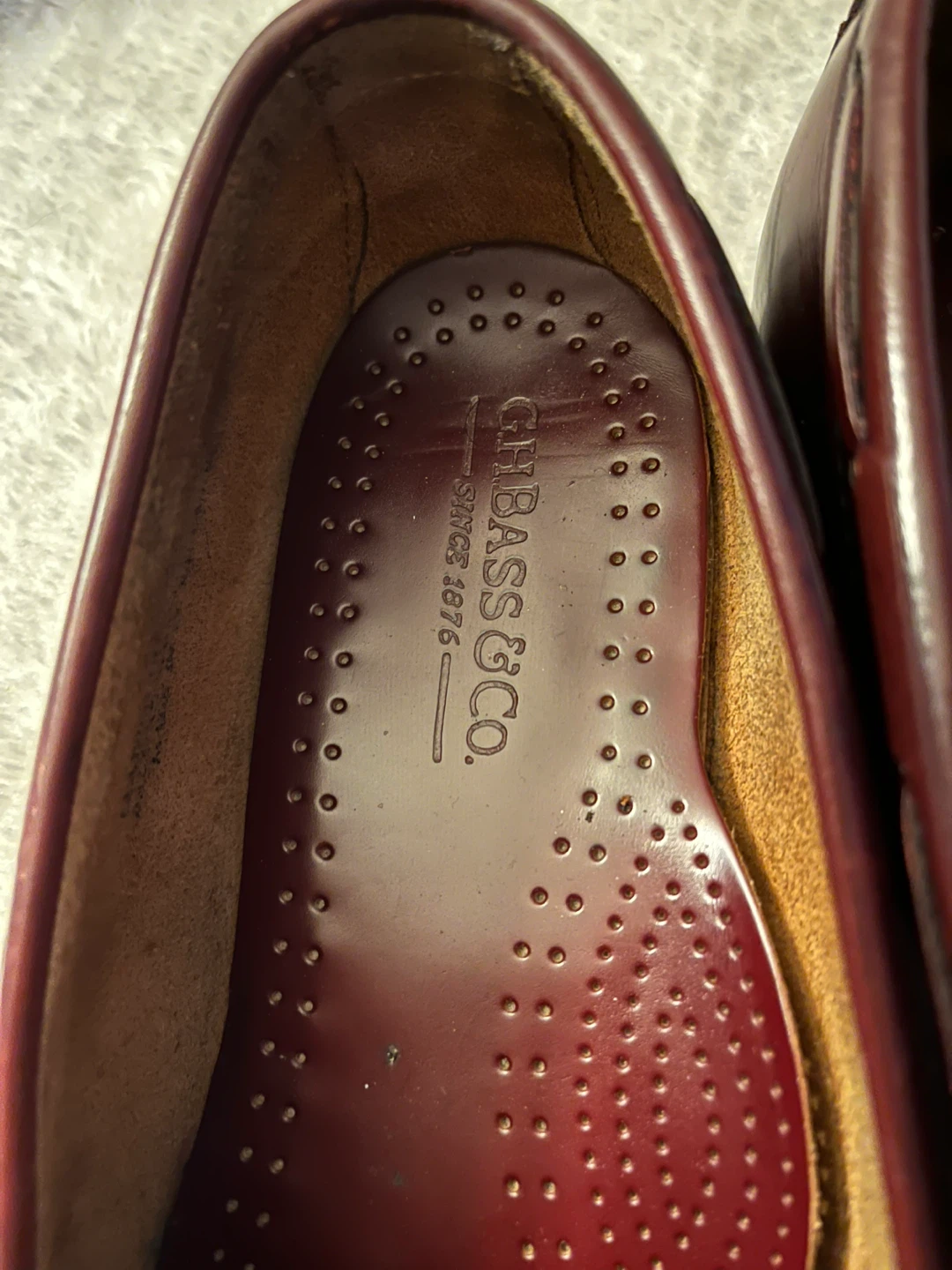 G.H. Bass & Co. Tassel Loafers Leather Men's Shoes Size 11 Wide - photo 2