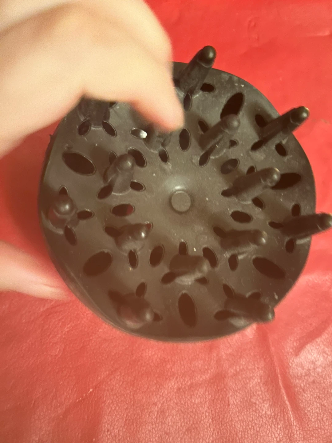 Black Hair Diffuser Attachment