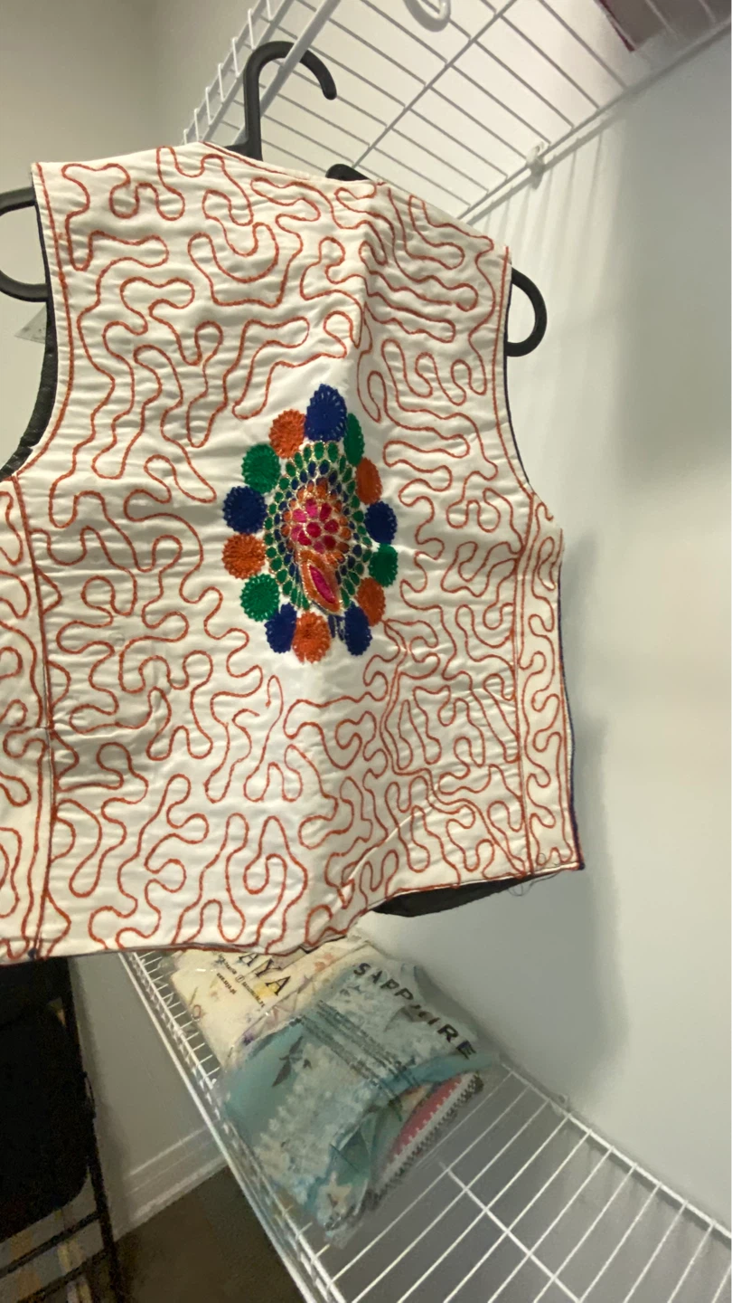 Embroidered Vest with embroidery Work - photo 2