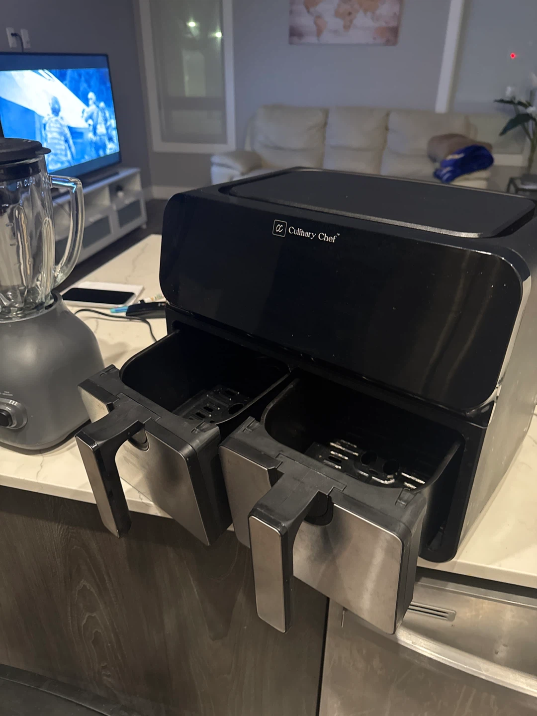 Culinary Chef Dual Basket Air Fryer - photo 3