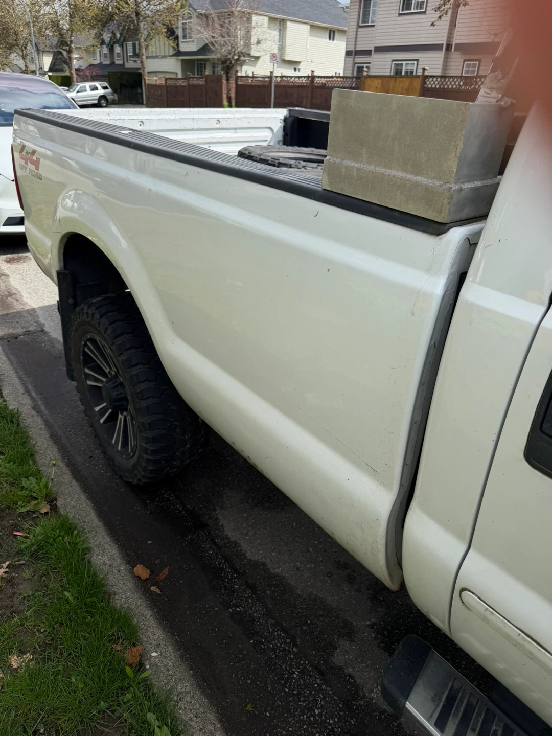 White Ford F-350 Super Duty Truck Diesel, 2008 - photo 4