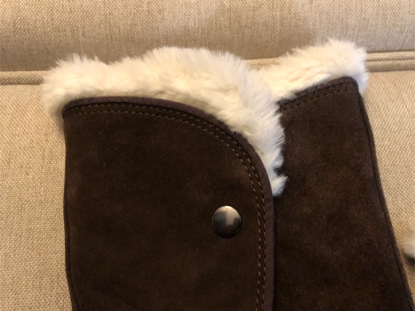 Converse All Star Brown Suede Fur Lined Boots - photo 2