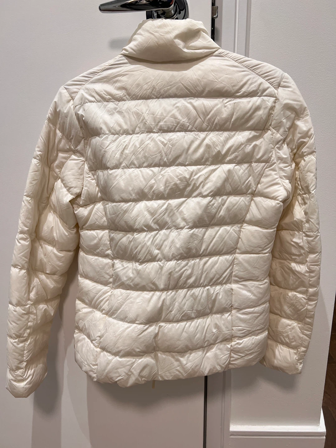 UNIQLO Women's PuffTech Jacket - Off White, Size S - photo 3