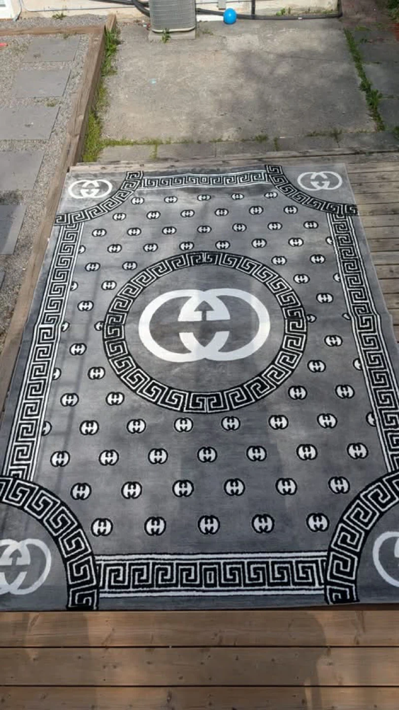 Grey large Rug - photo 3