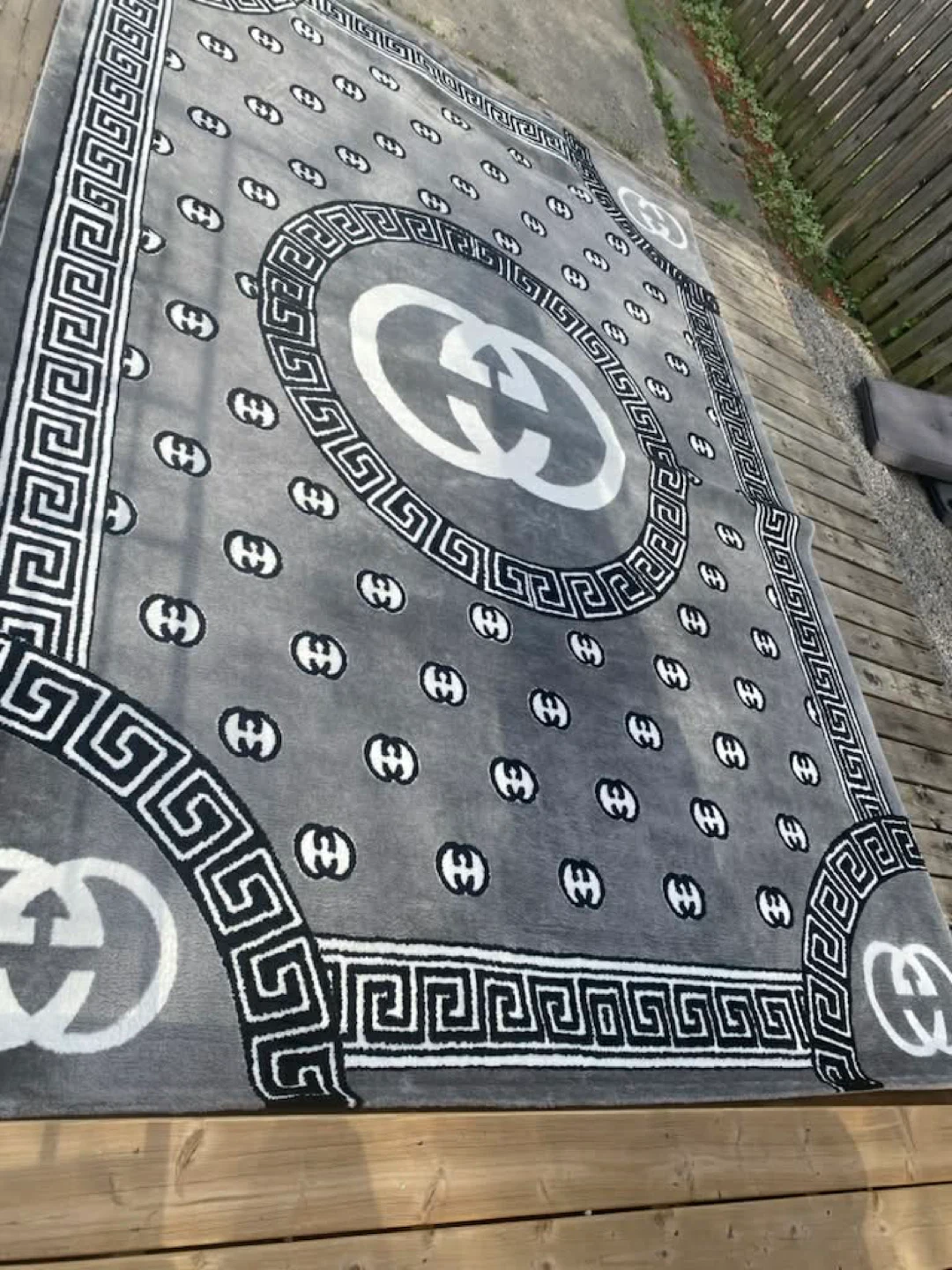 Grey large Rug - photo 5