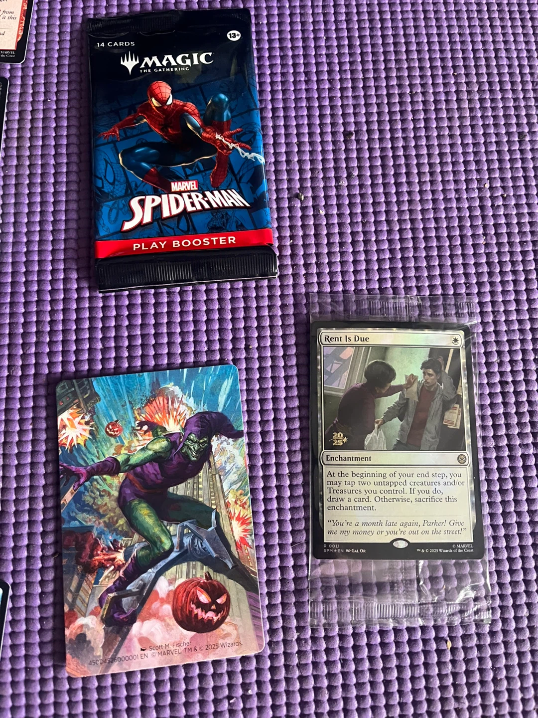 Magic The Gathering Spider-Man Card Lot