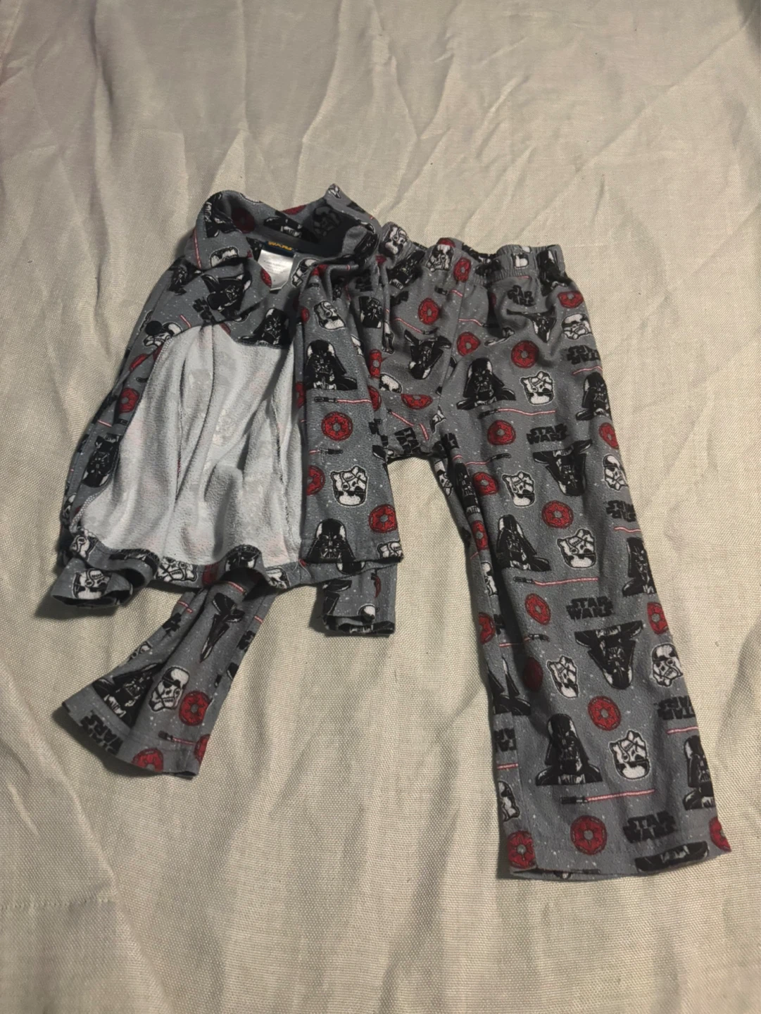 Star Wars Pajamas Size 4