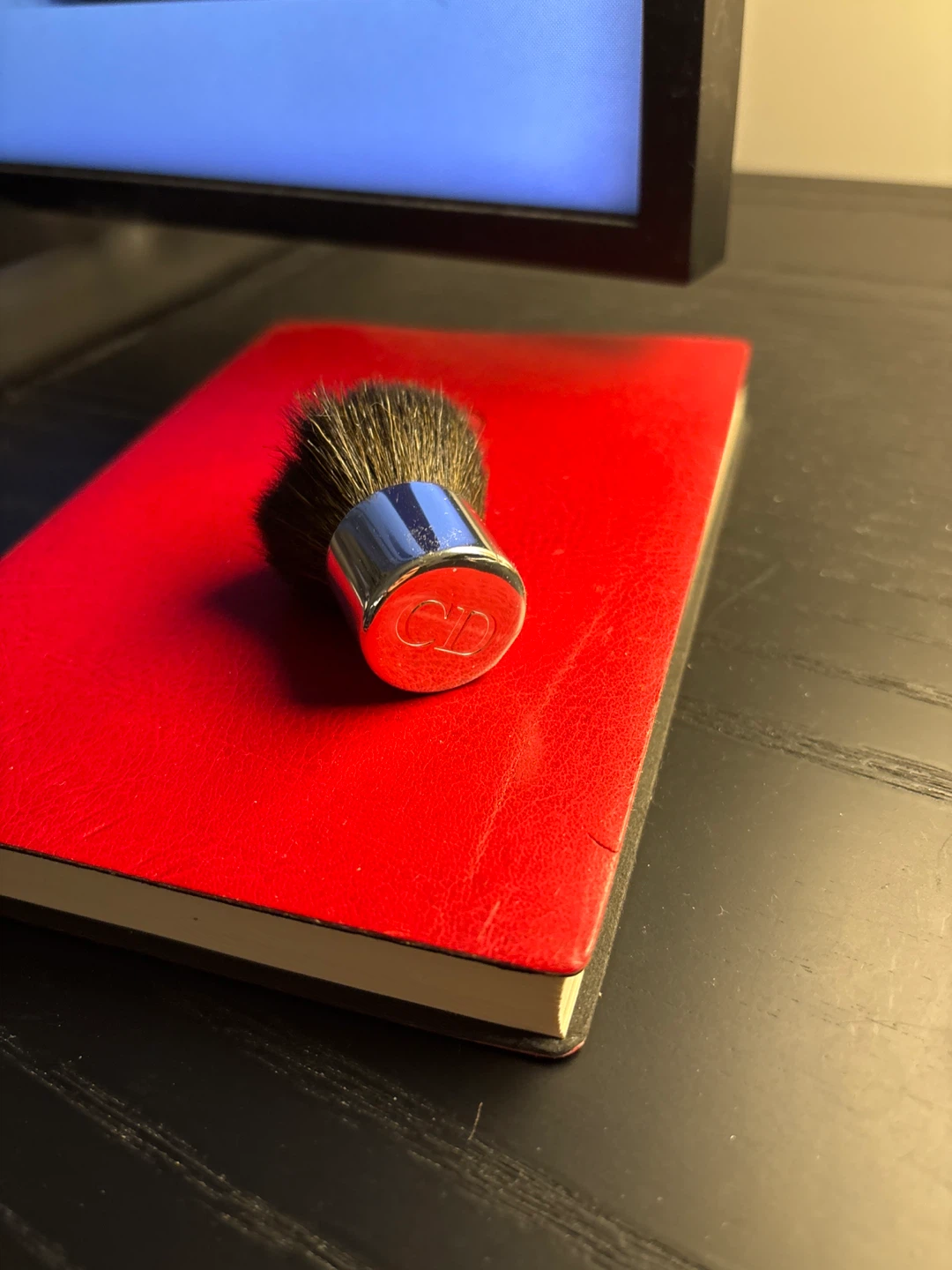 Christian Dior Mini Kabuki Brush Flat Top - silver - photo 2
