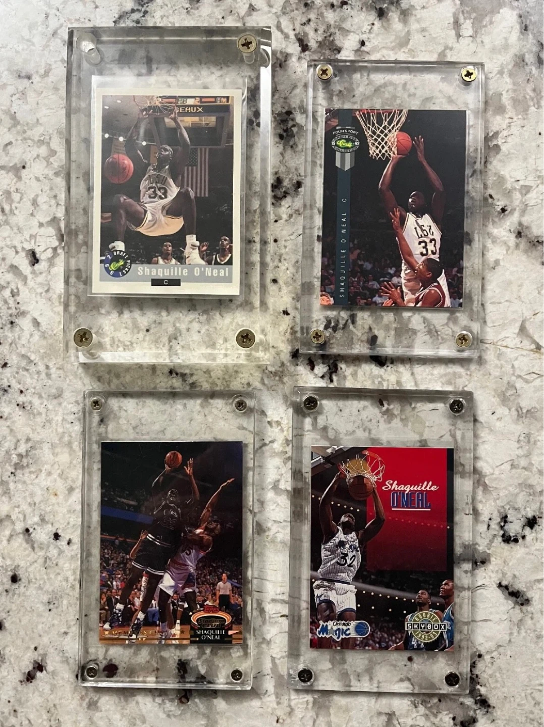 Shaquille O'Neal Rookie Card Lot