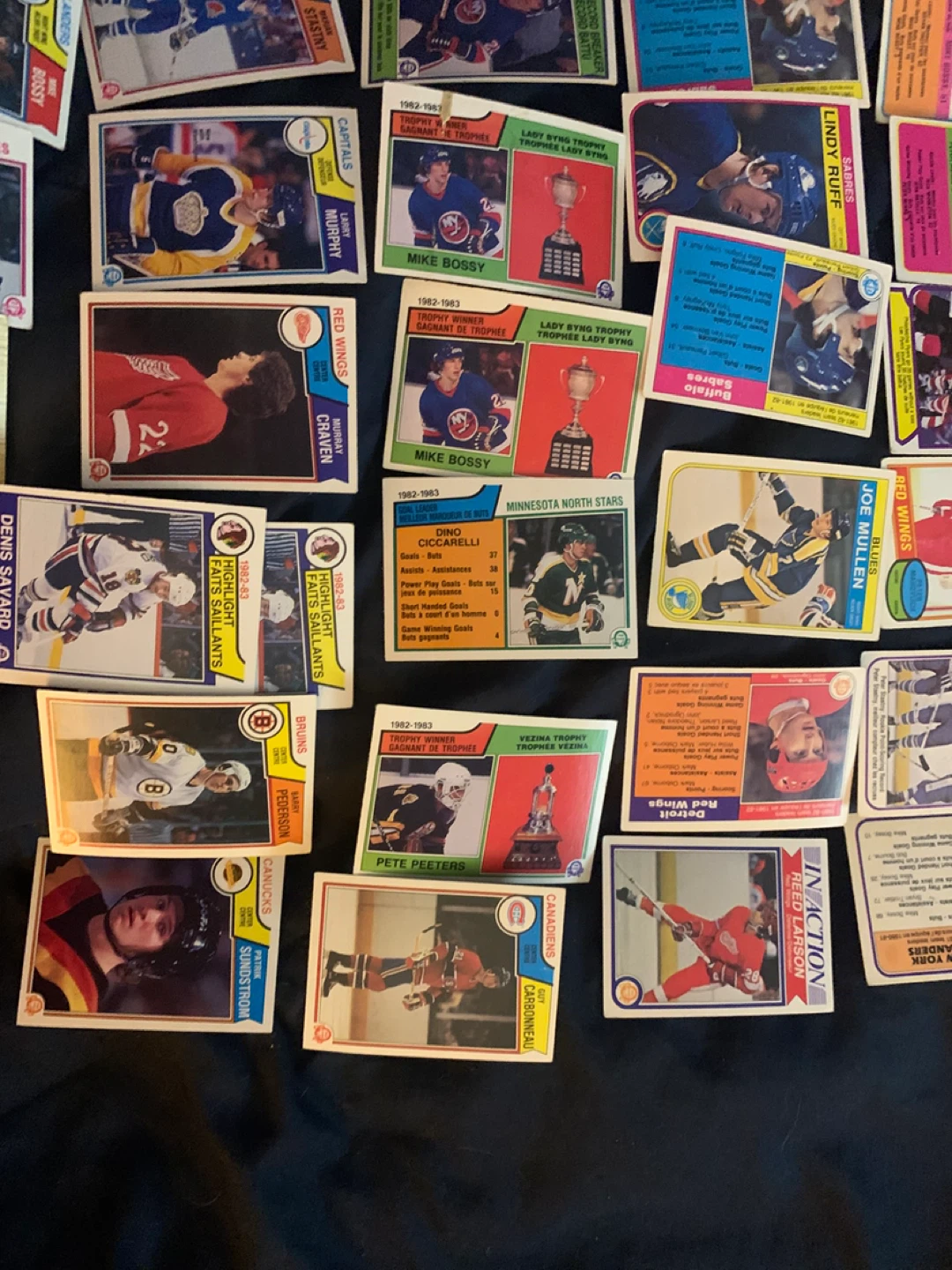 Collection of vintage NHL hockey cards - photo 5