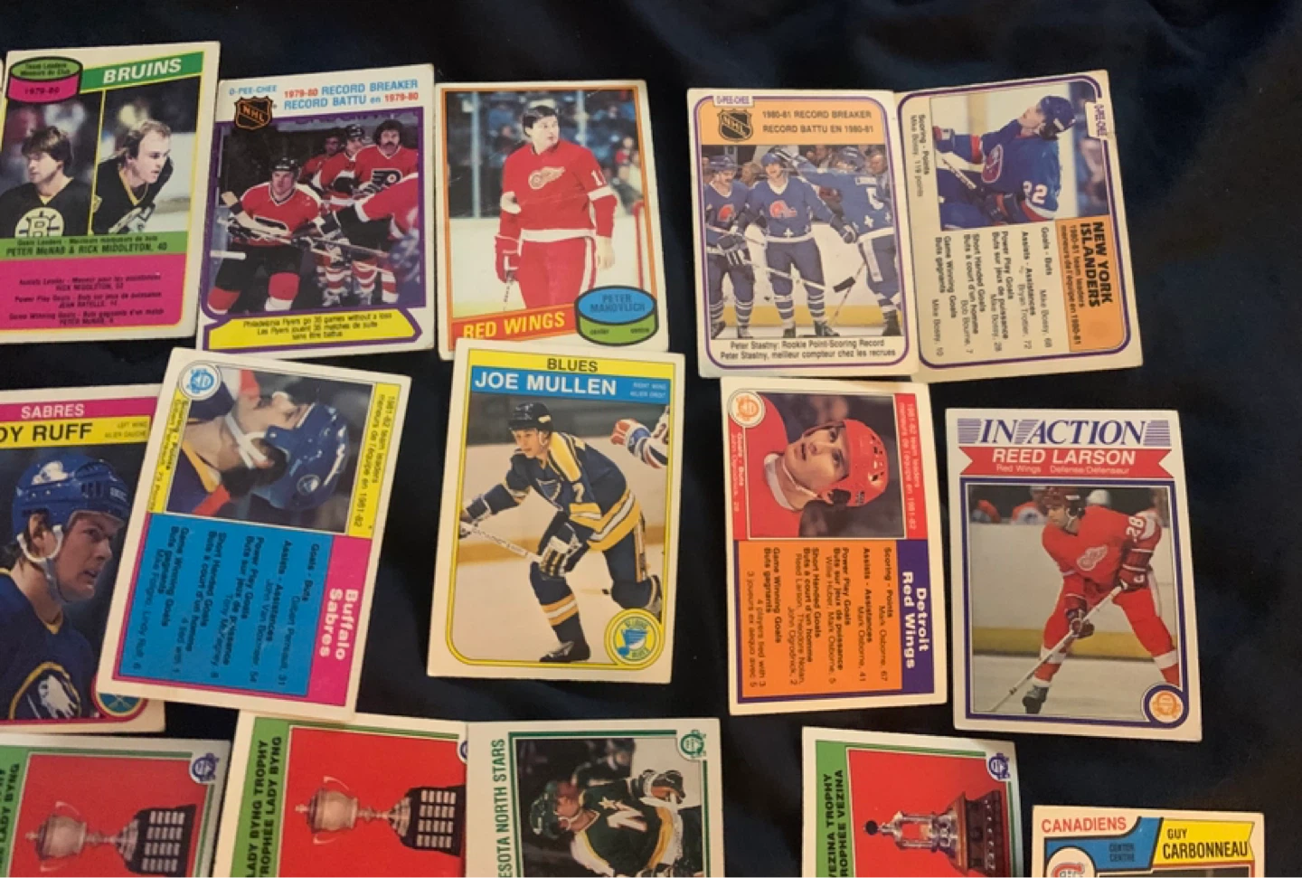 Collection of vintage NHL hockey cards - photo 3