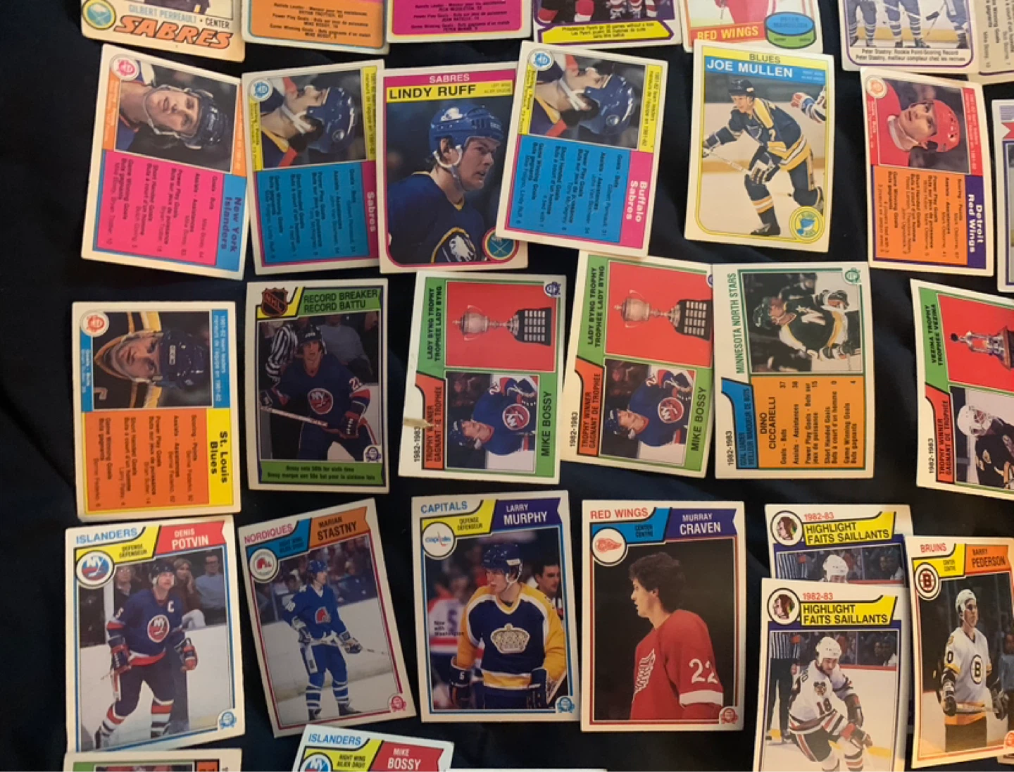 Collection of vintage NHL hockey cards - photo 4