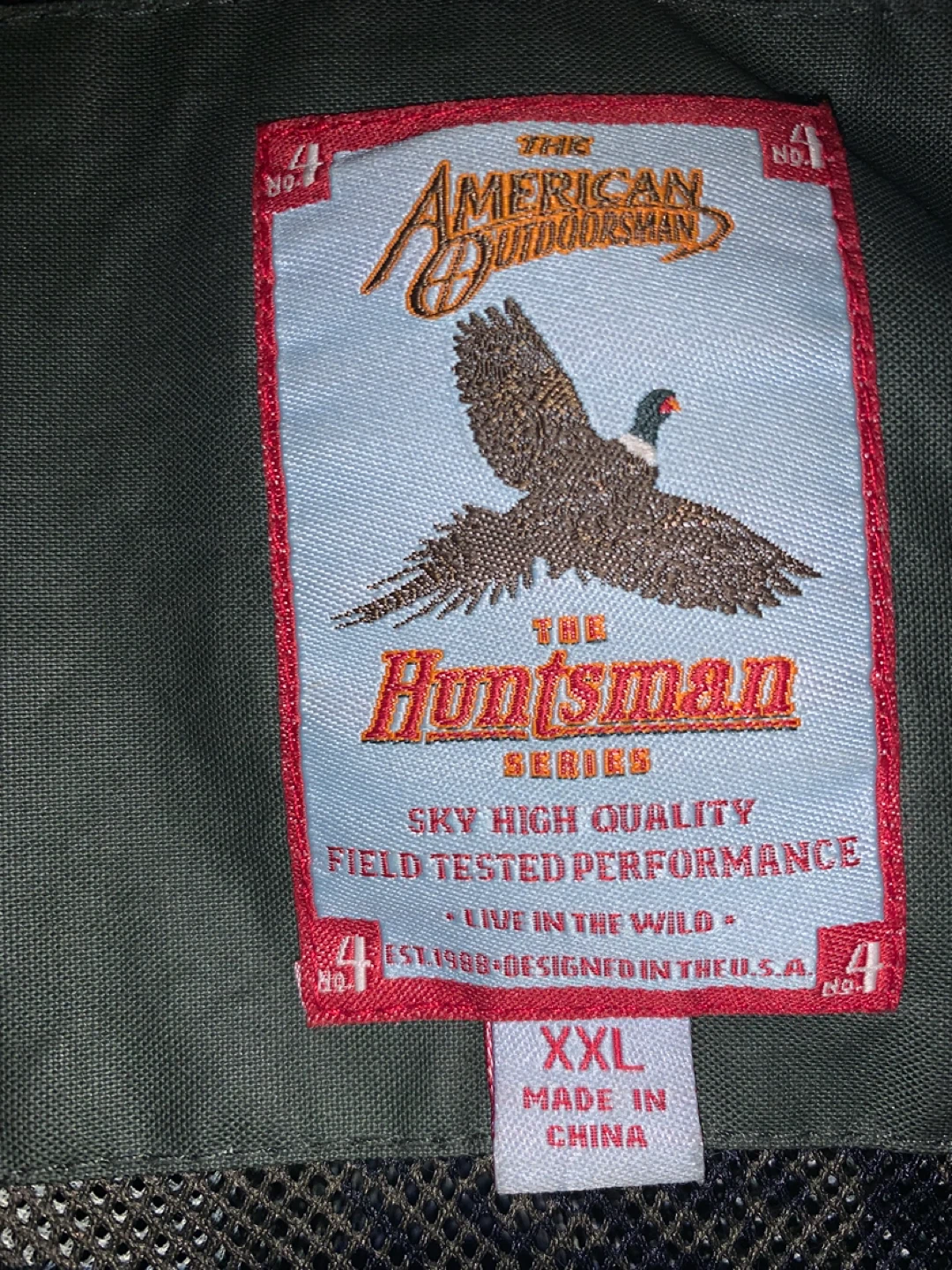The American Outdoorsman The Huntsman Series Jacket XXL - photo 3
