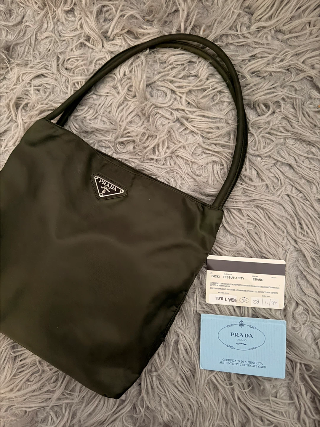 Prada Tessuto City Bag