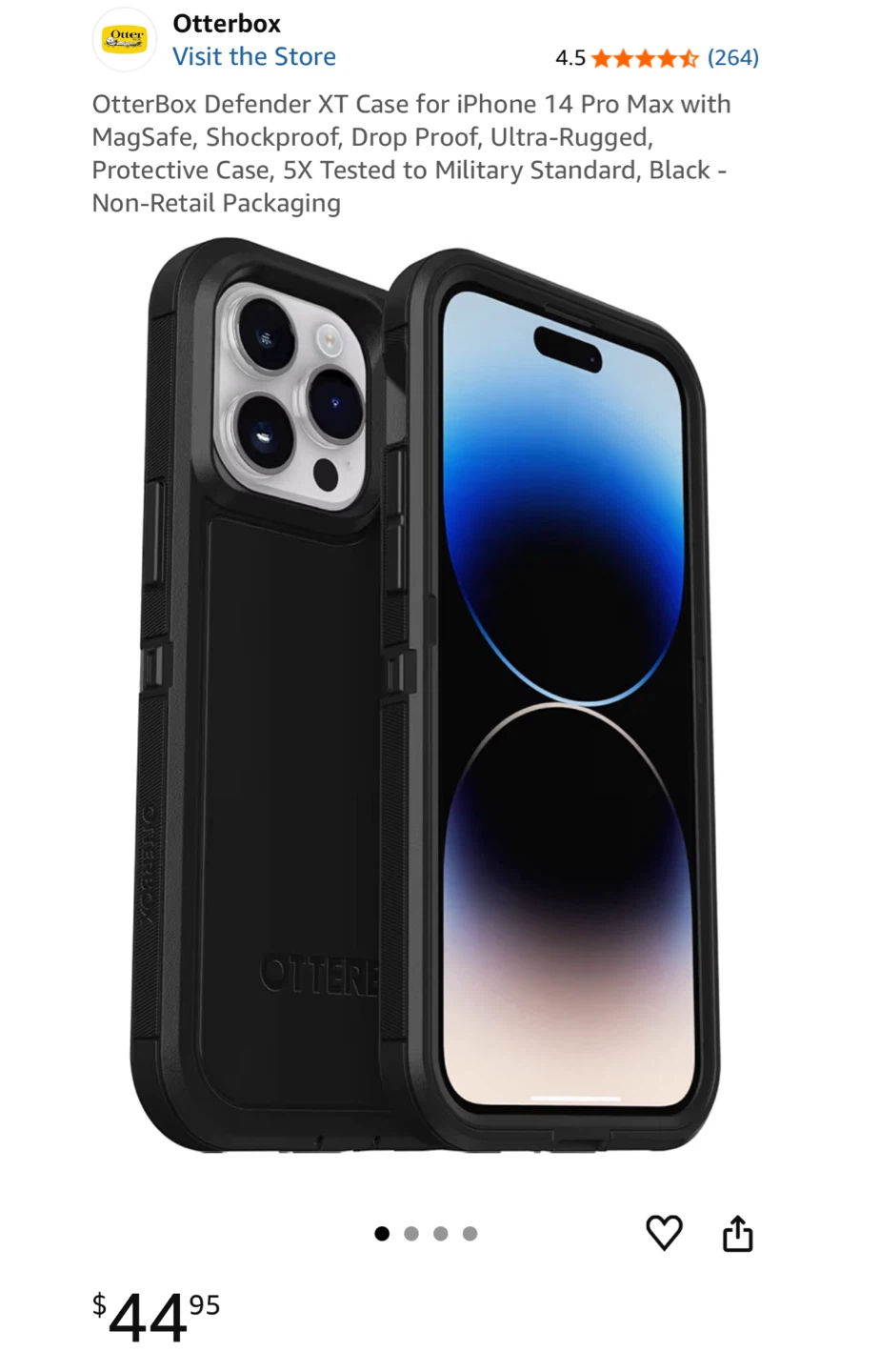 Otterbox Defense Series XT Case for iPhone 14 Pro Max