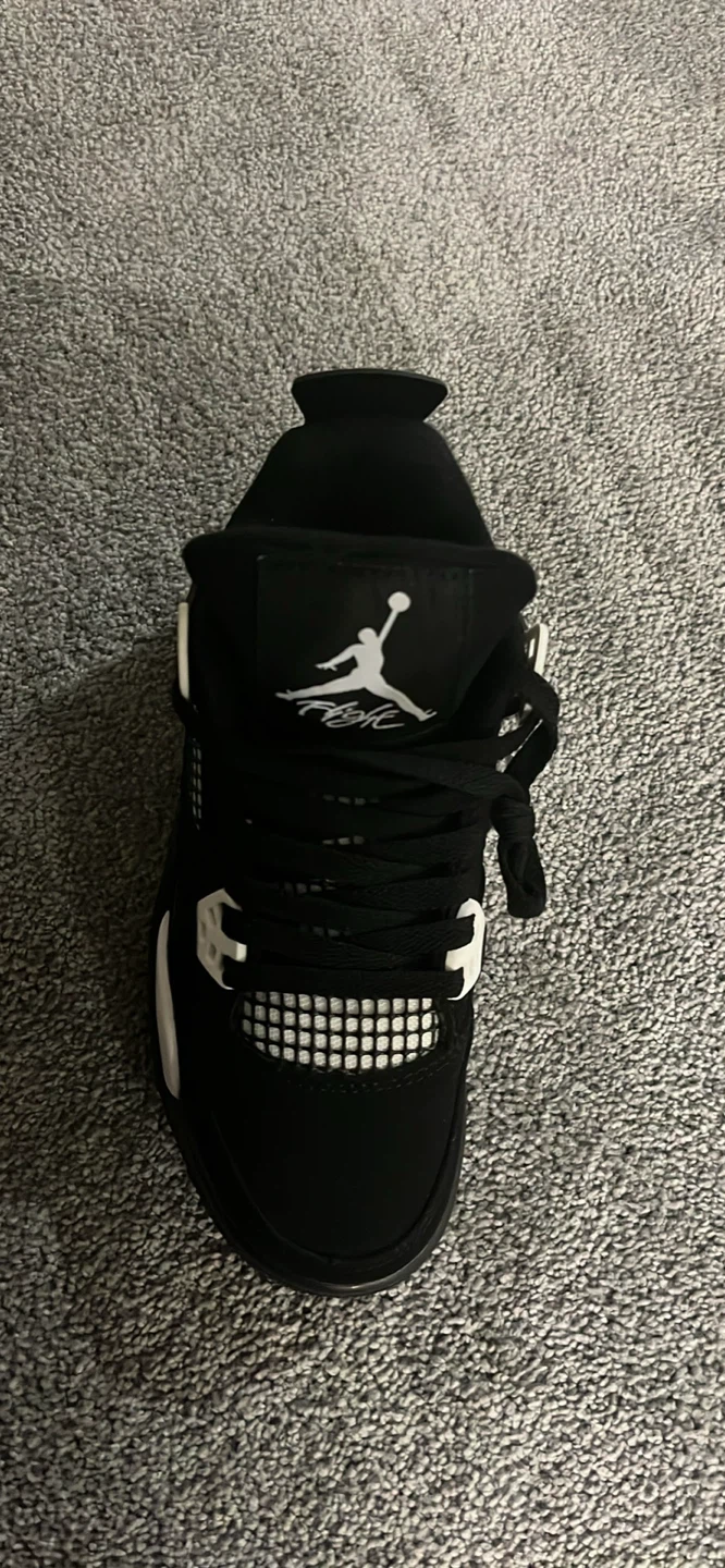 Air Jordan 4 Retro 'Black Cat' Sneakers - photo 2