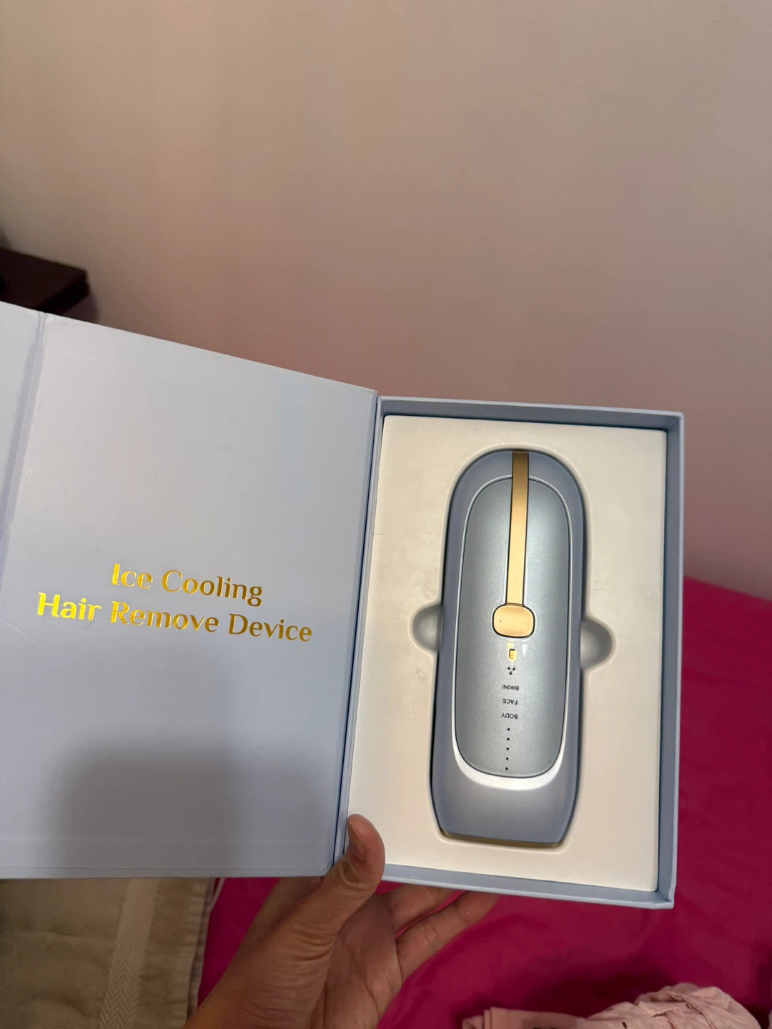 IPL laser hair removal