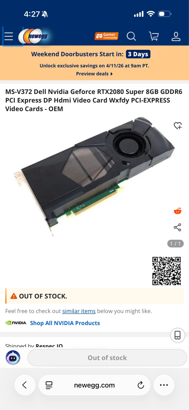 RTX 2080 Super Graphics Card 8gb vram - photo 5