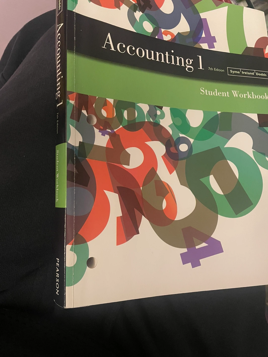 Accounting 1 Student Workbook 7th Edition