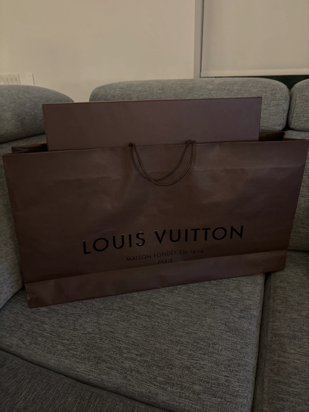 Louis Vuitton Gift Box and Shopping Bag