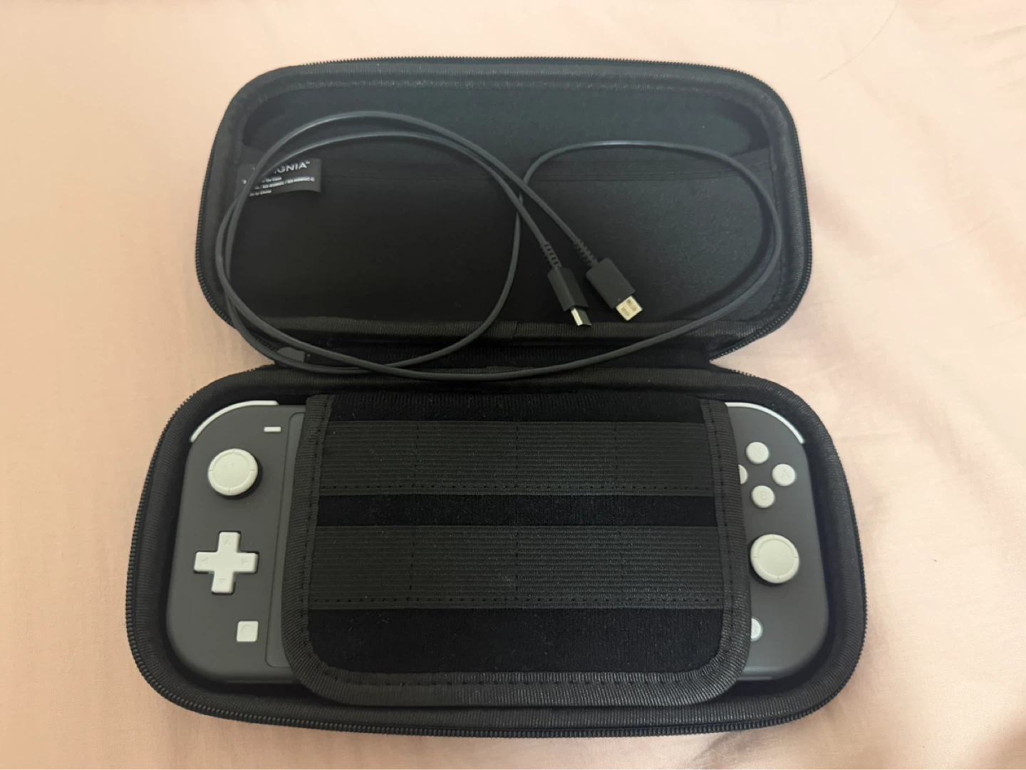 [Excellent] Nintendo Switch Lite Gray + Case - photo 2