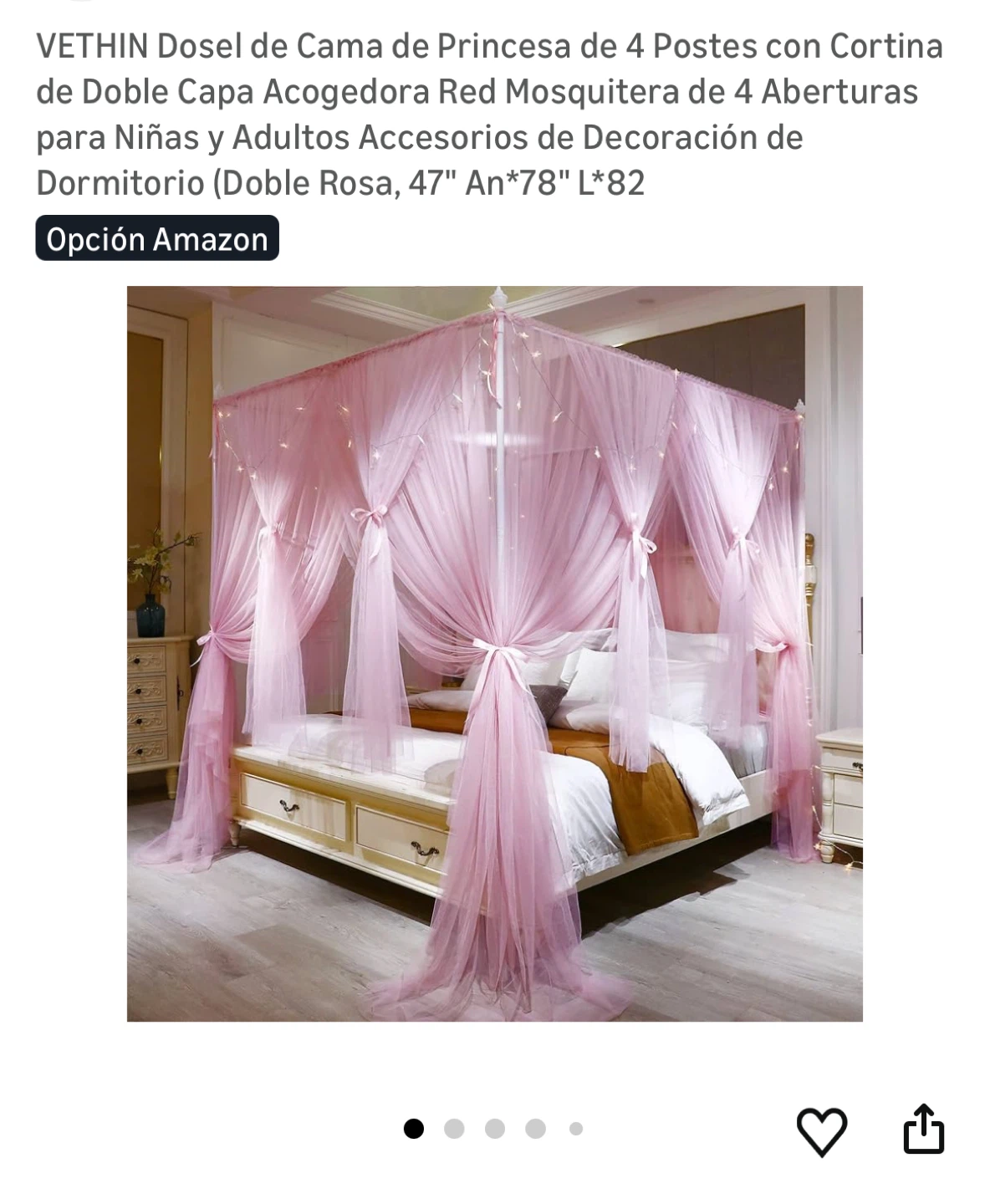 VETHIN Princess Bed Canopy - photo 3