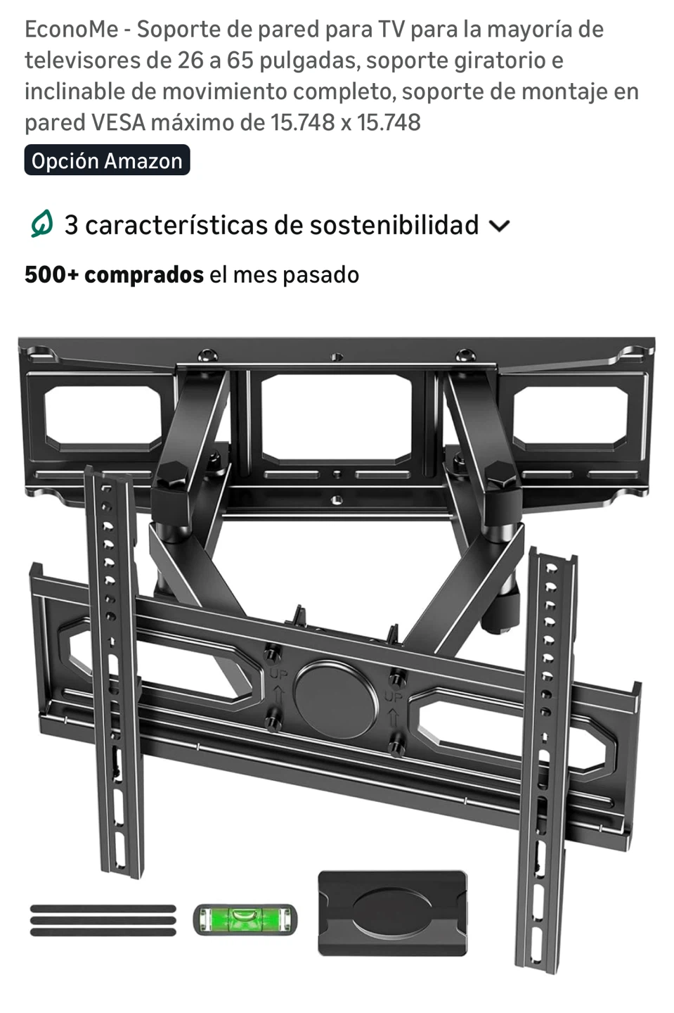 EconoMe TV Wall Mount for 26-65 inch TVs - photo 2