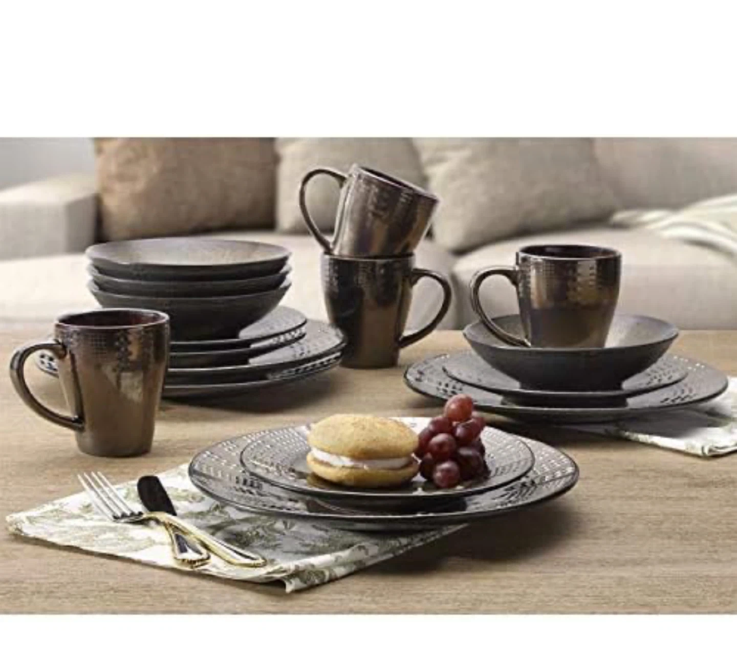 Gourmet Basics by Mikasa Verona 16-Piece Dinnerware Set - photo 2