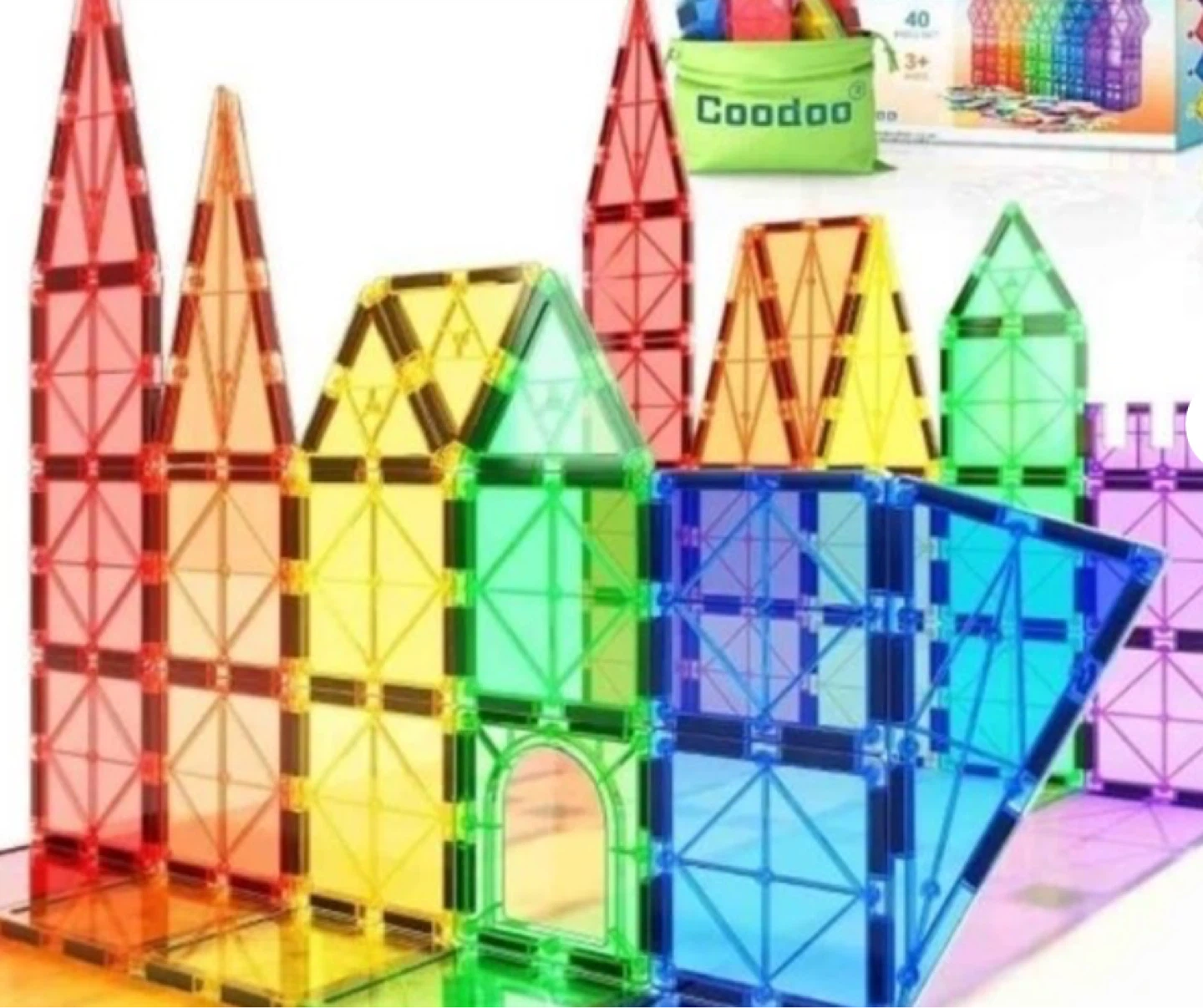 Coodoo Magnetic Building Tiles