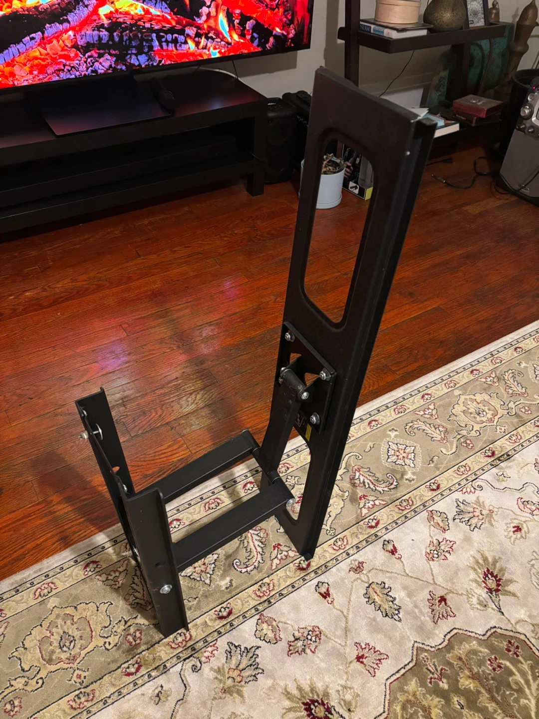 Black Articulating TV Wall Mount Bracket - photo 5