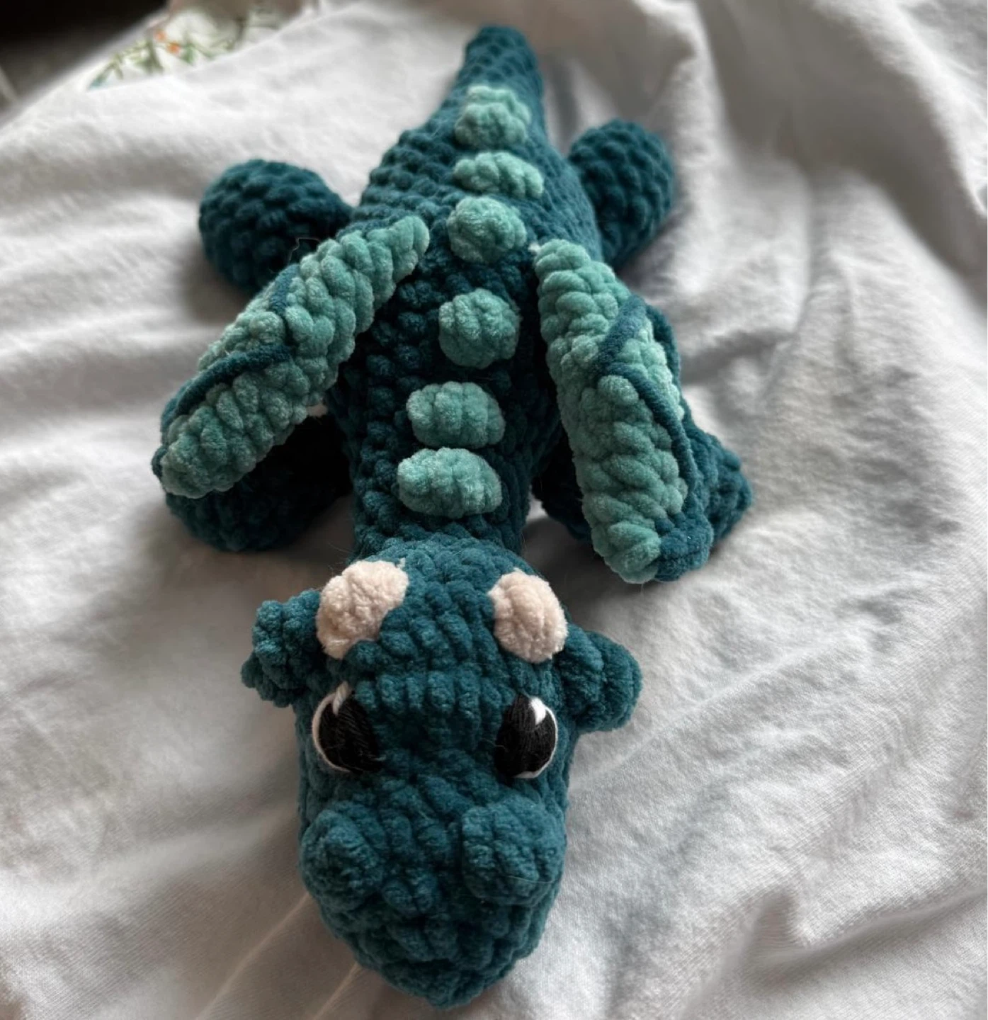 Crocheted Dragon Plush Toy