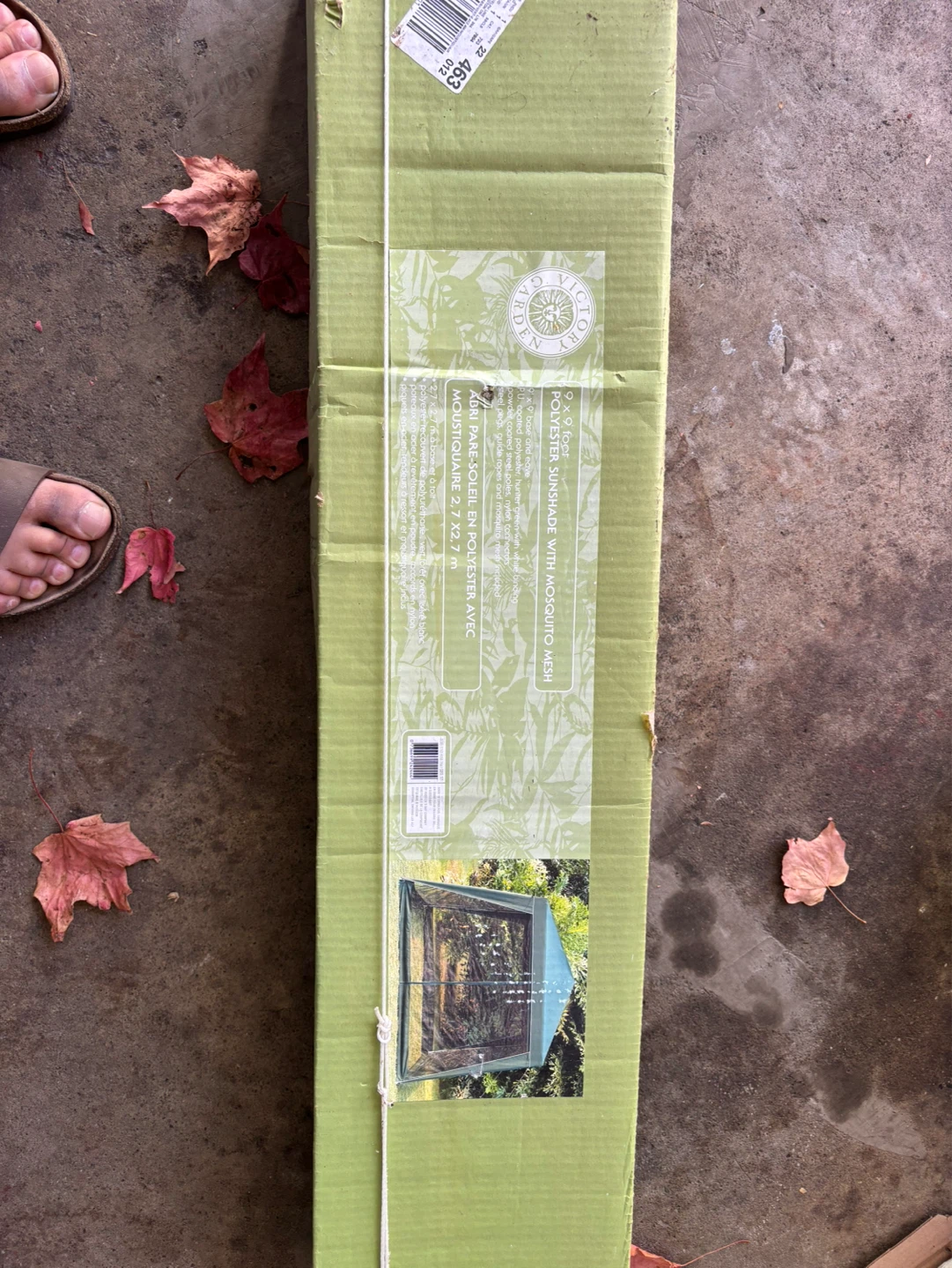 Polyester Sunshade with Mosquito Mesh