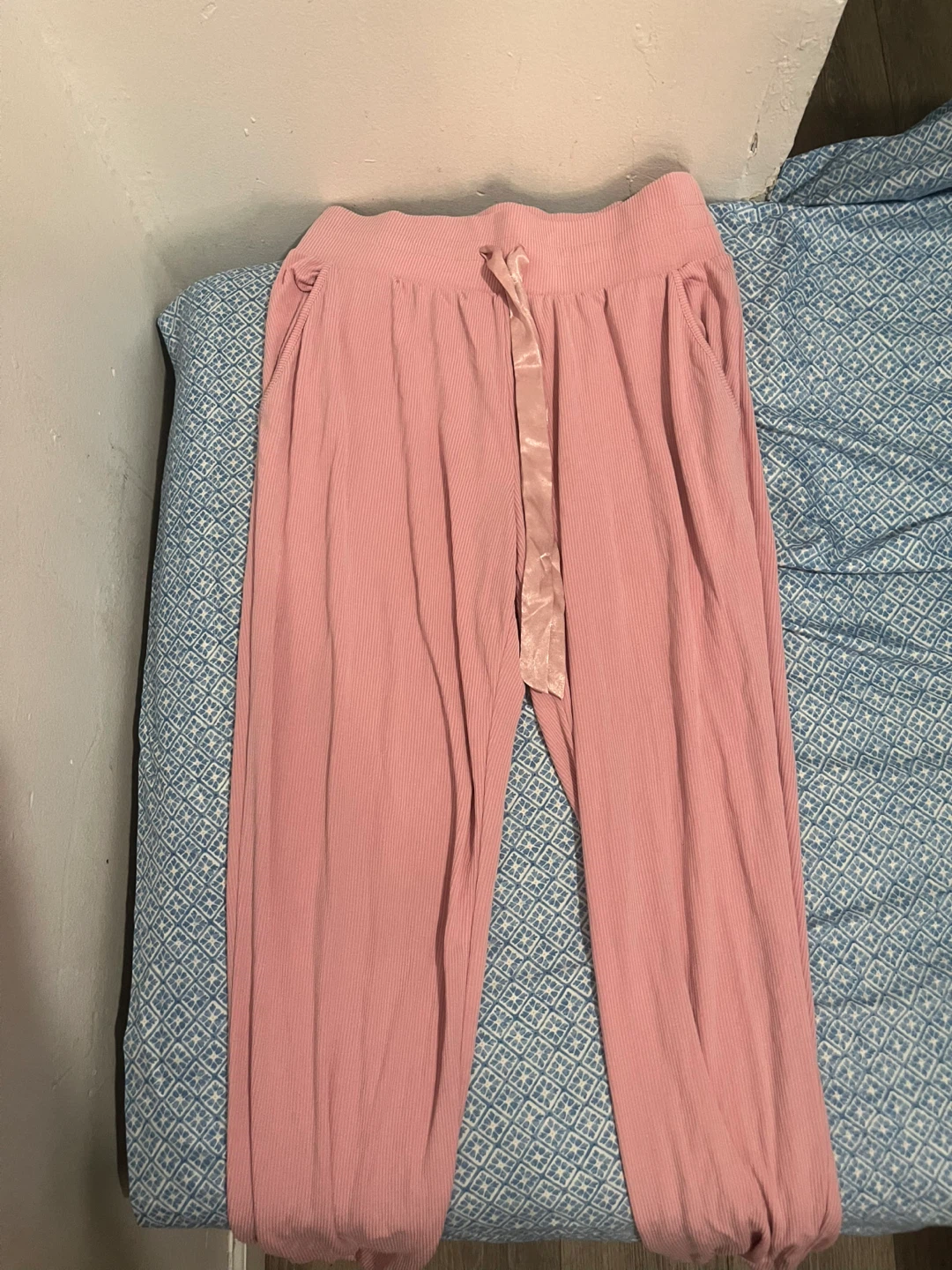 Victoria's Secret Pink Ribbed Lounge Pants
