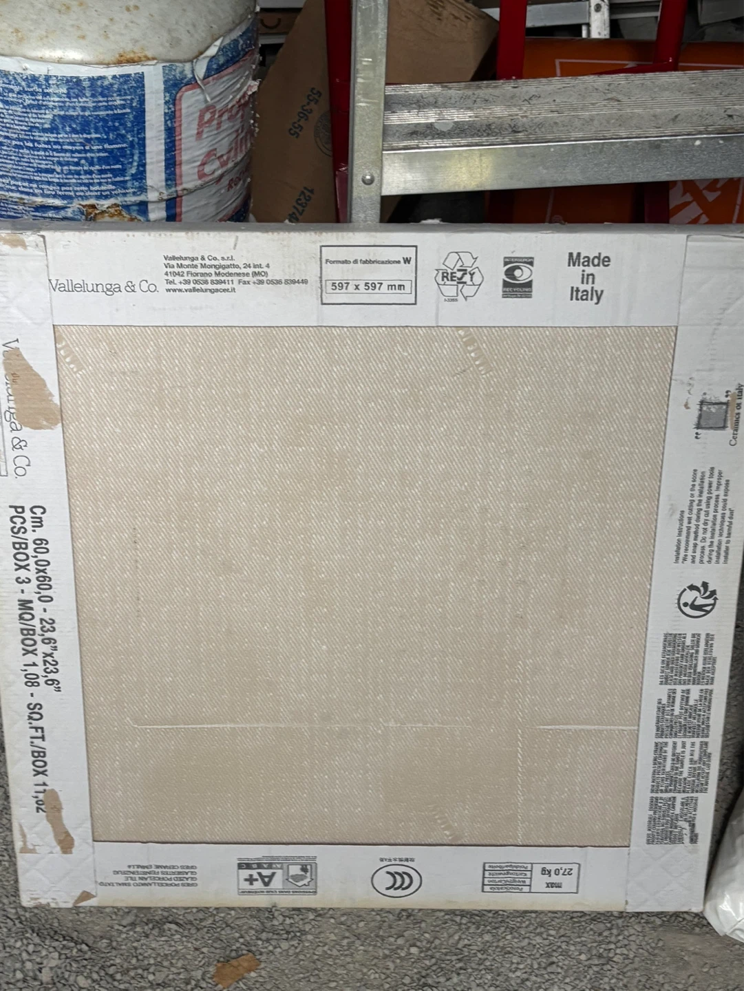 Vallelunga & Co. Porcelain Tile (60x60 cm)