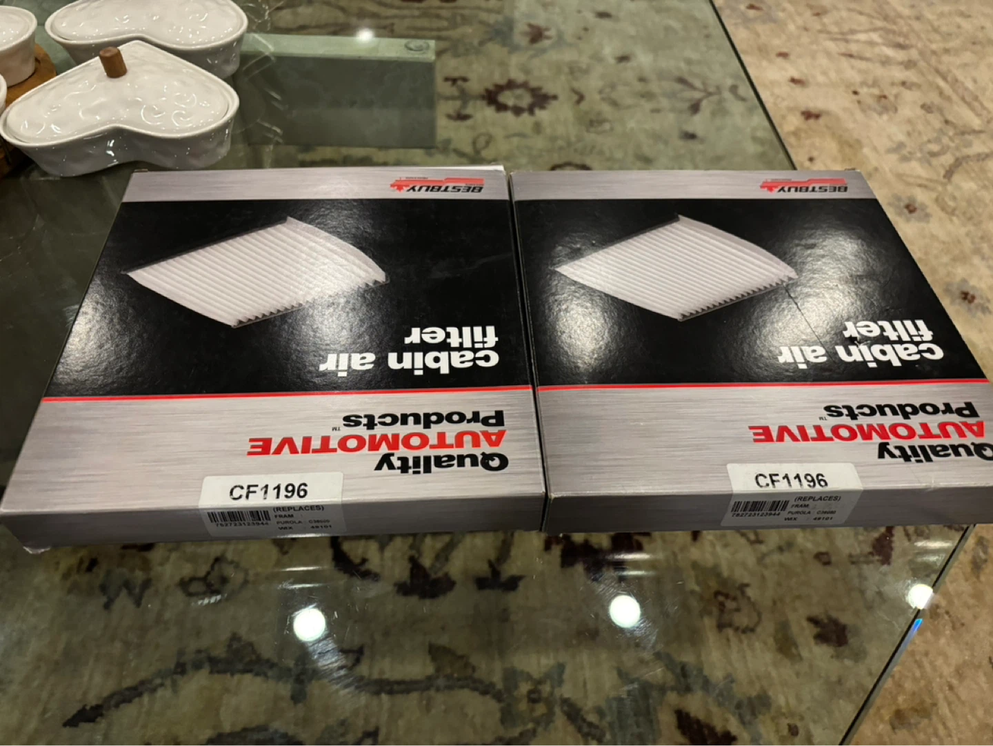 Quality Automotive Products Cabin Air Filter CF1196