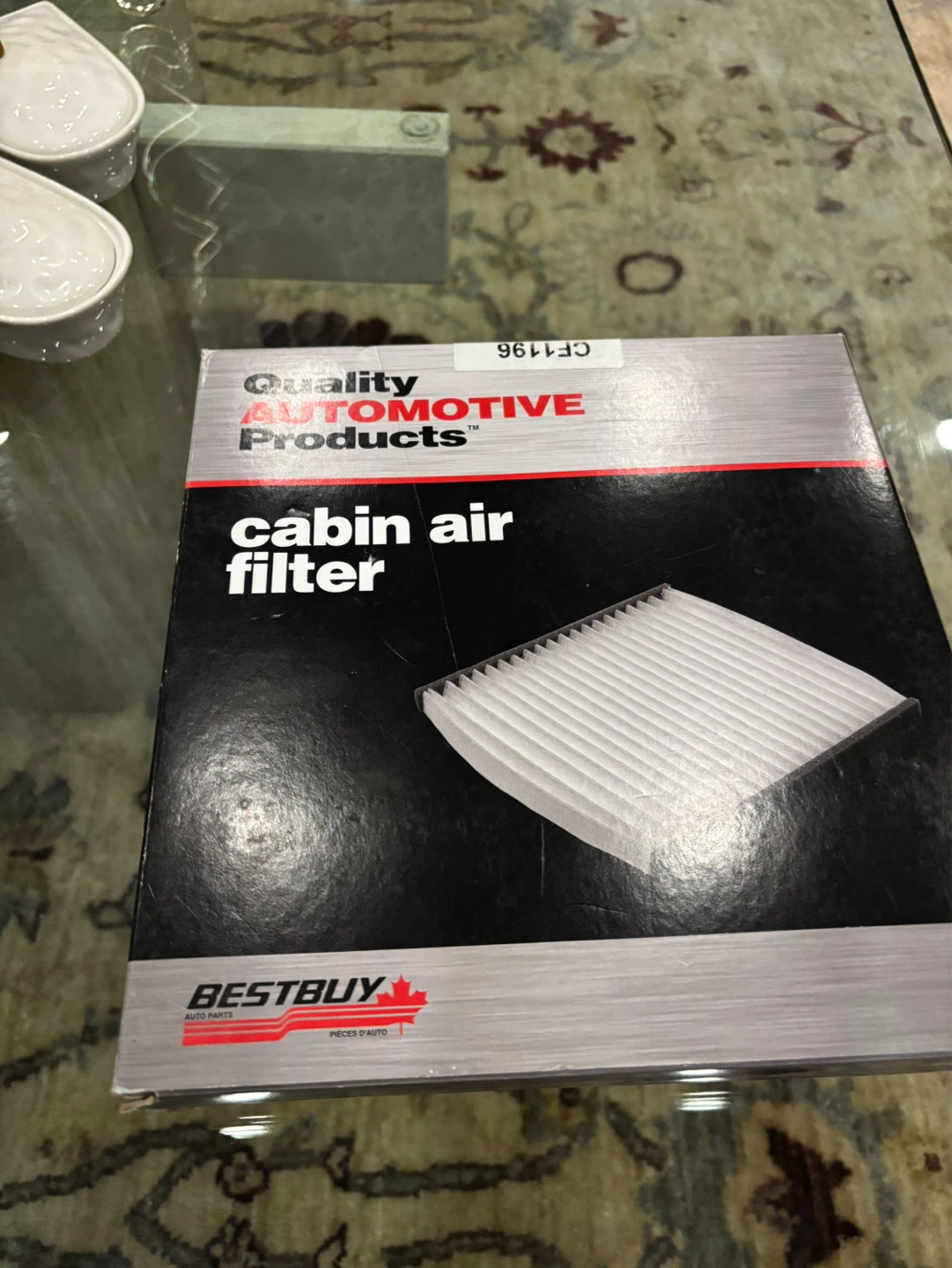 Quality Automotive Products Cabin Air Filter CF1196 - photo 4