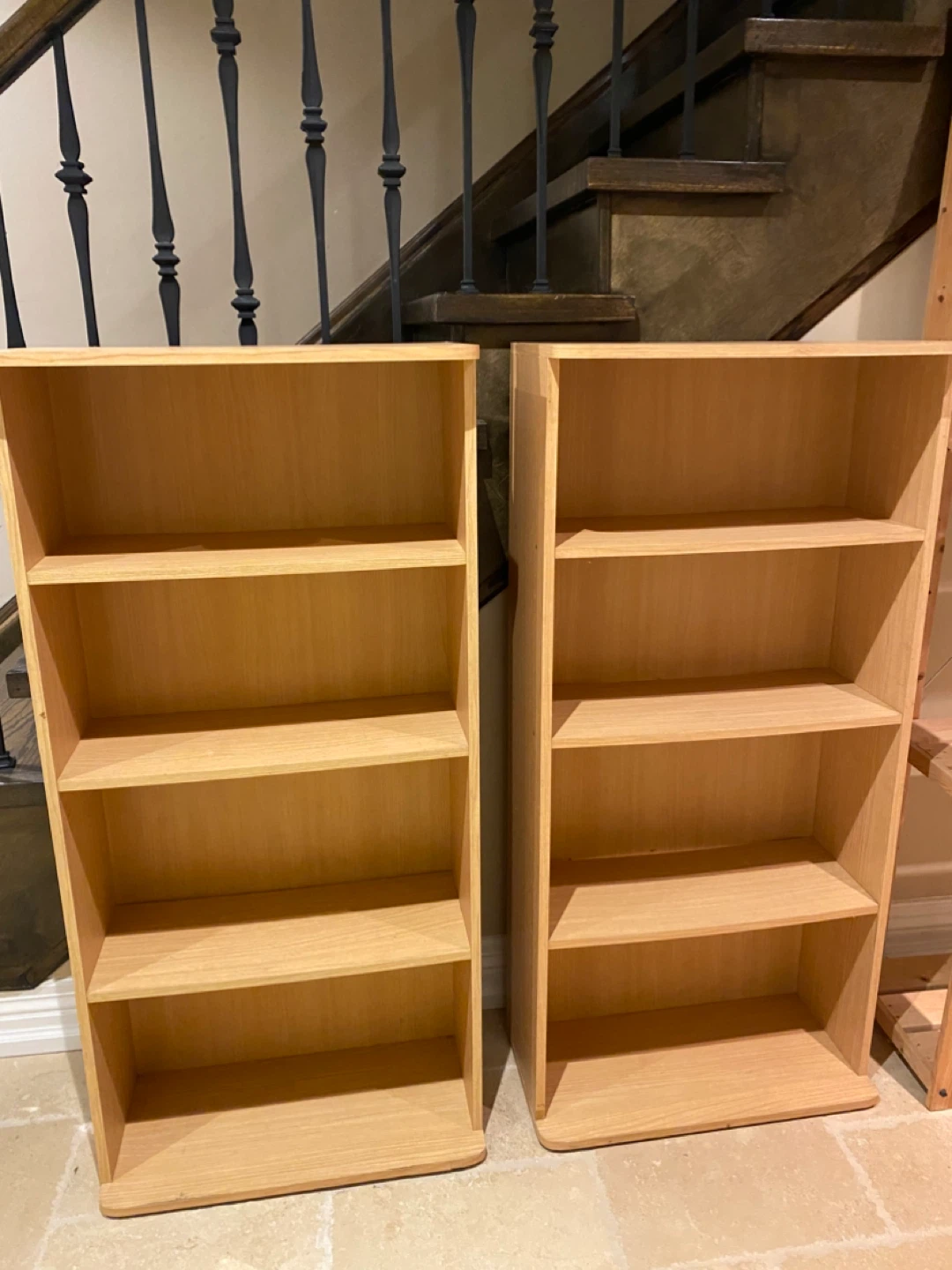 Child Wooden Bookshelf - 4 Shelves - photo 2