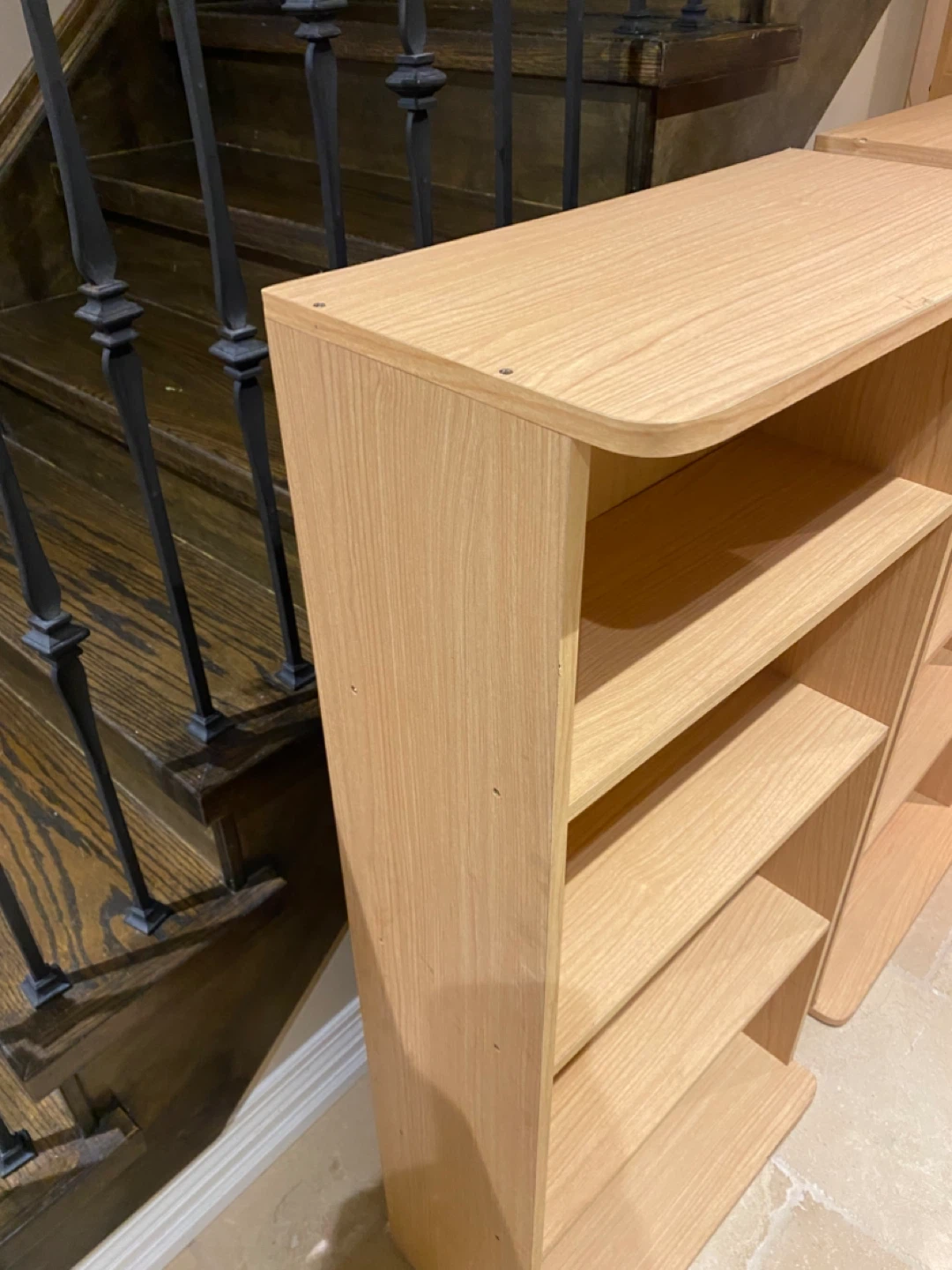 Child Wooden Bookshelf - 4 Shelves - photo 4