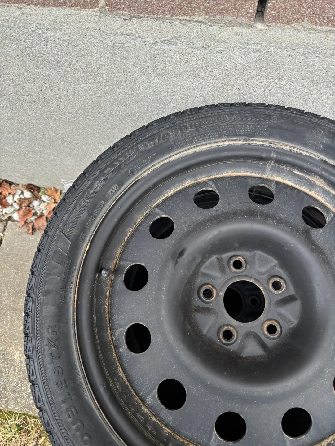 3X Winter Tires on Rims 225/45/18 - photo 4