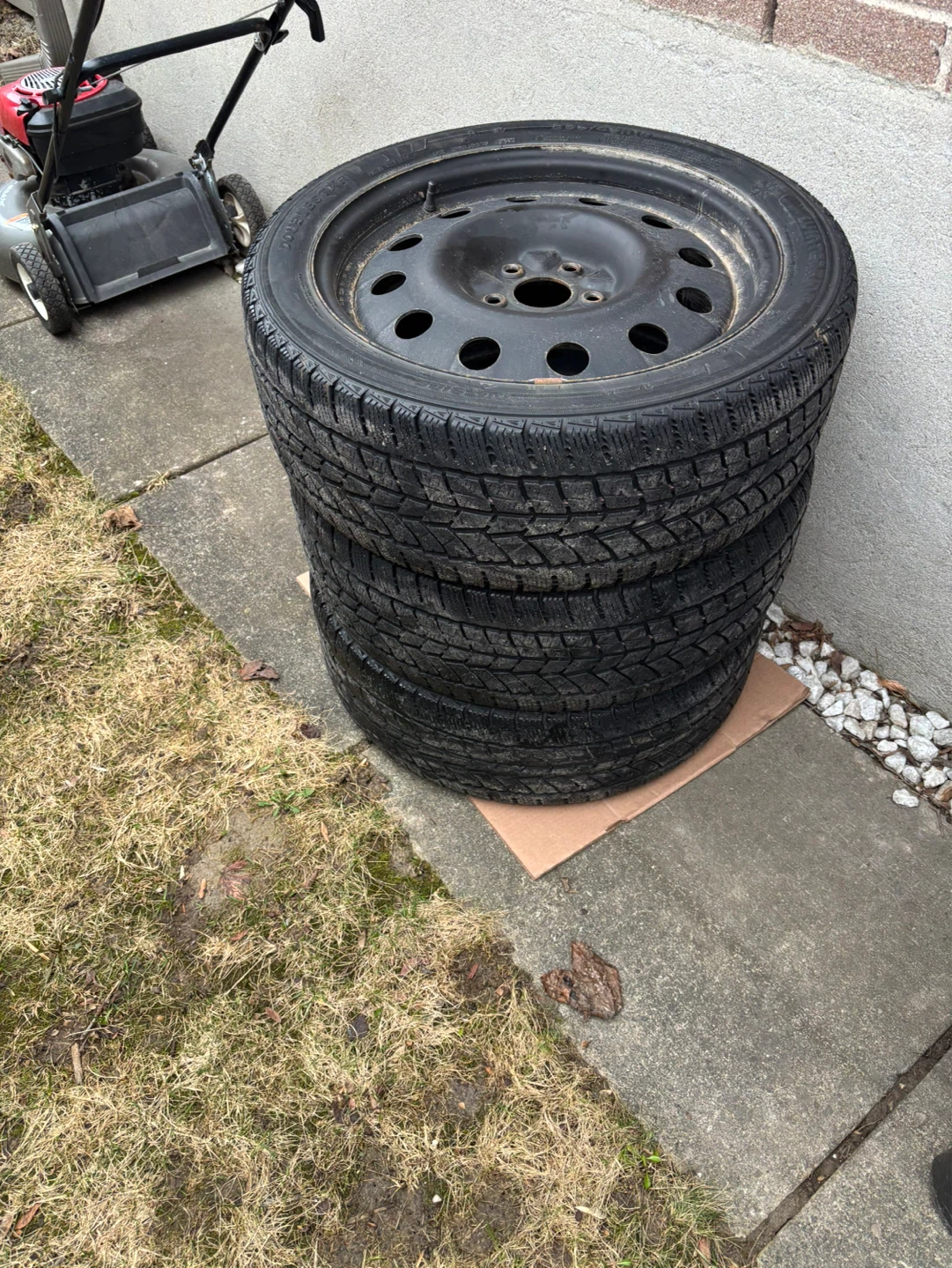 3X Winter Tires on Rims 225/45/18 - photo 3