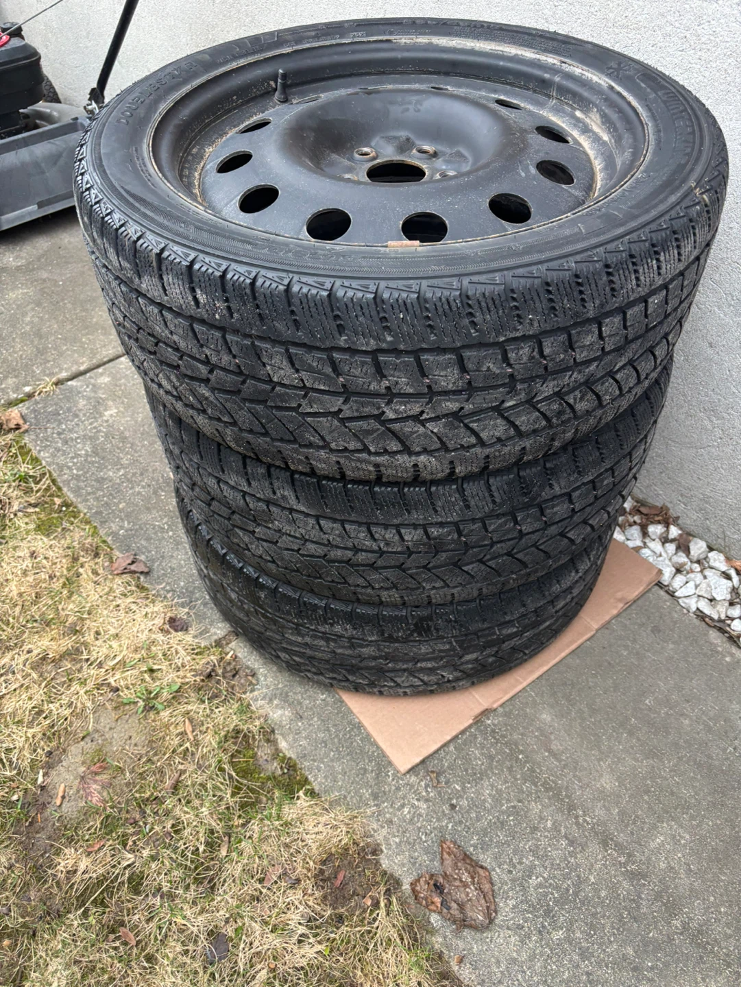 3X Winter Tires on Rims 225/45/18 - photo 2