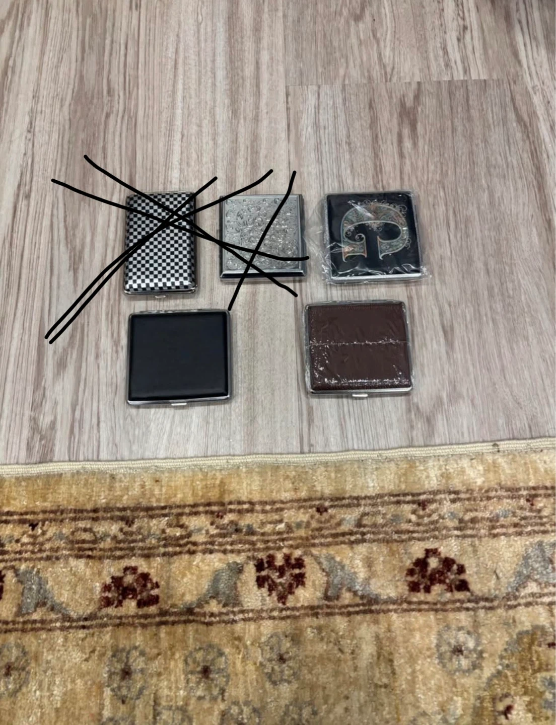 Set of 3Assorted Cigarette Cases