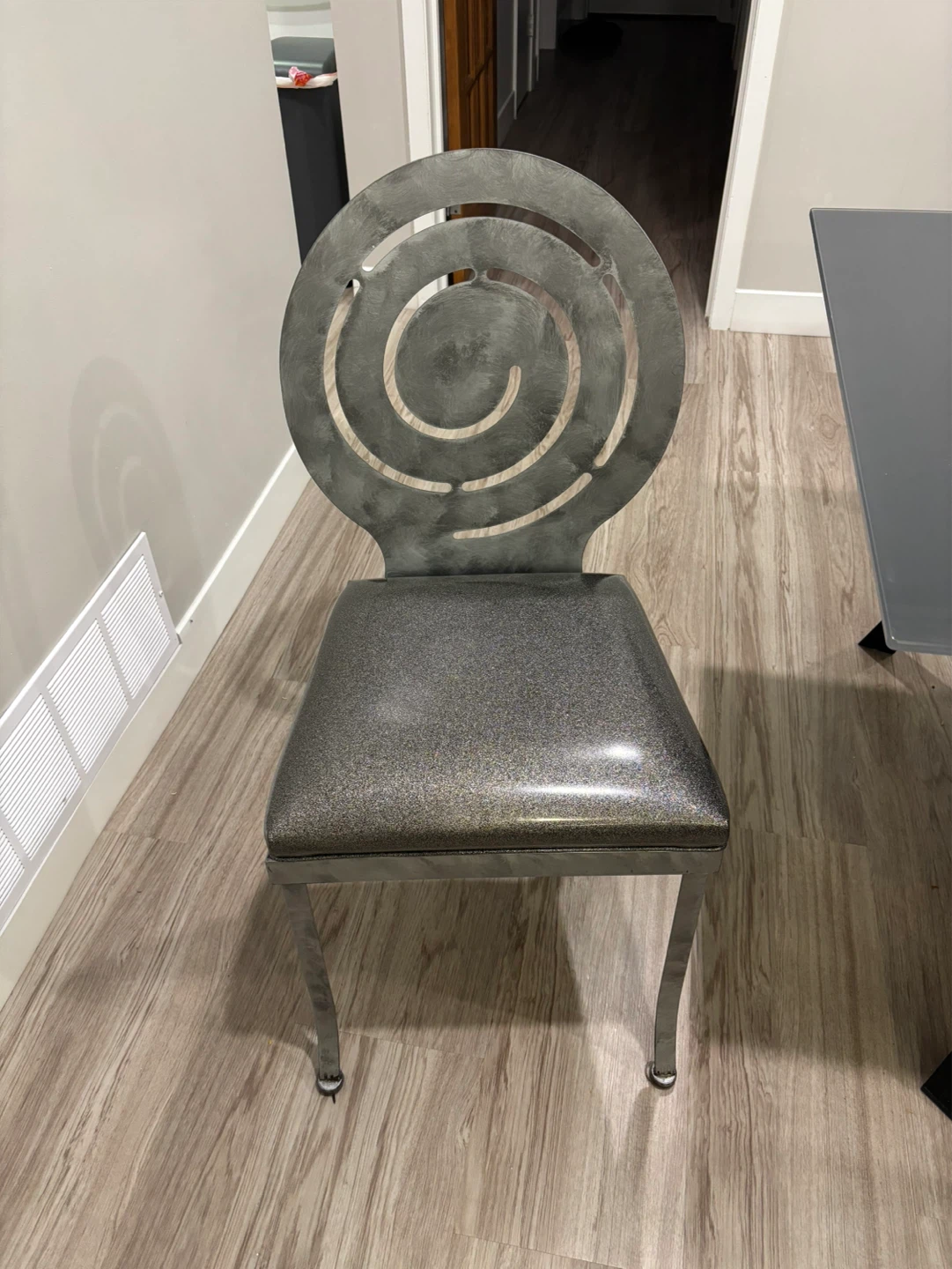 Glass Top Dining Table with 6 Chairs - photo 4