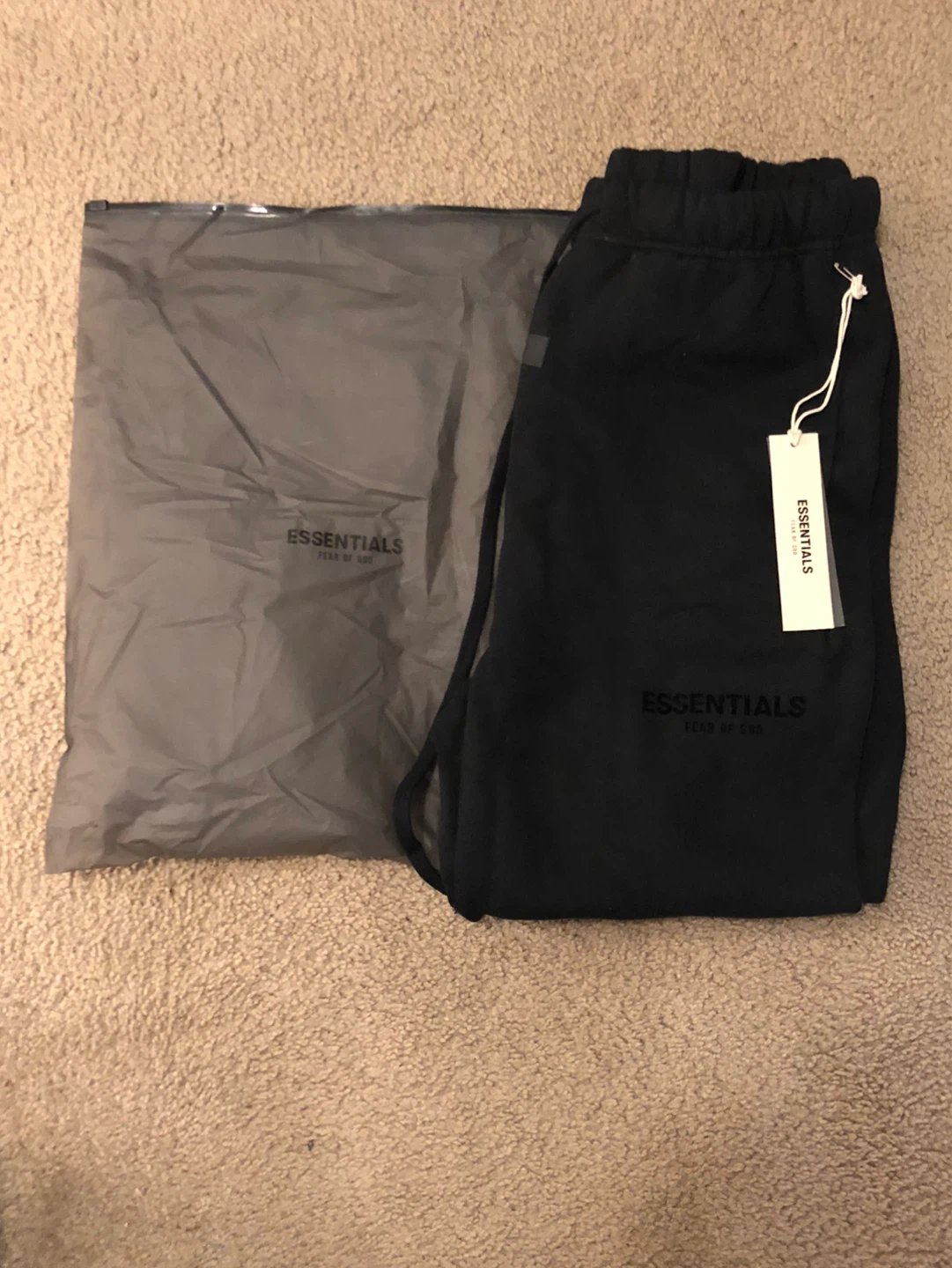 Essentials Black Sweatpants - photo 5