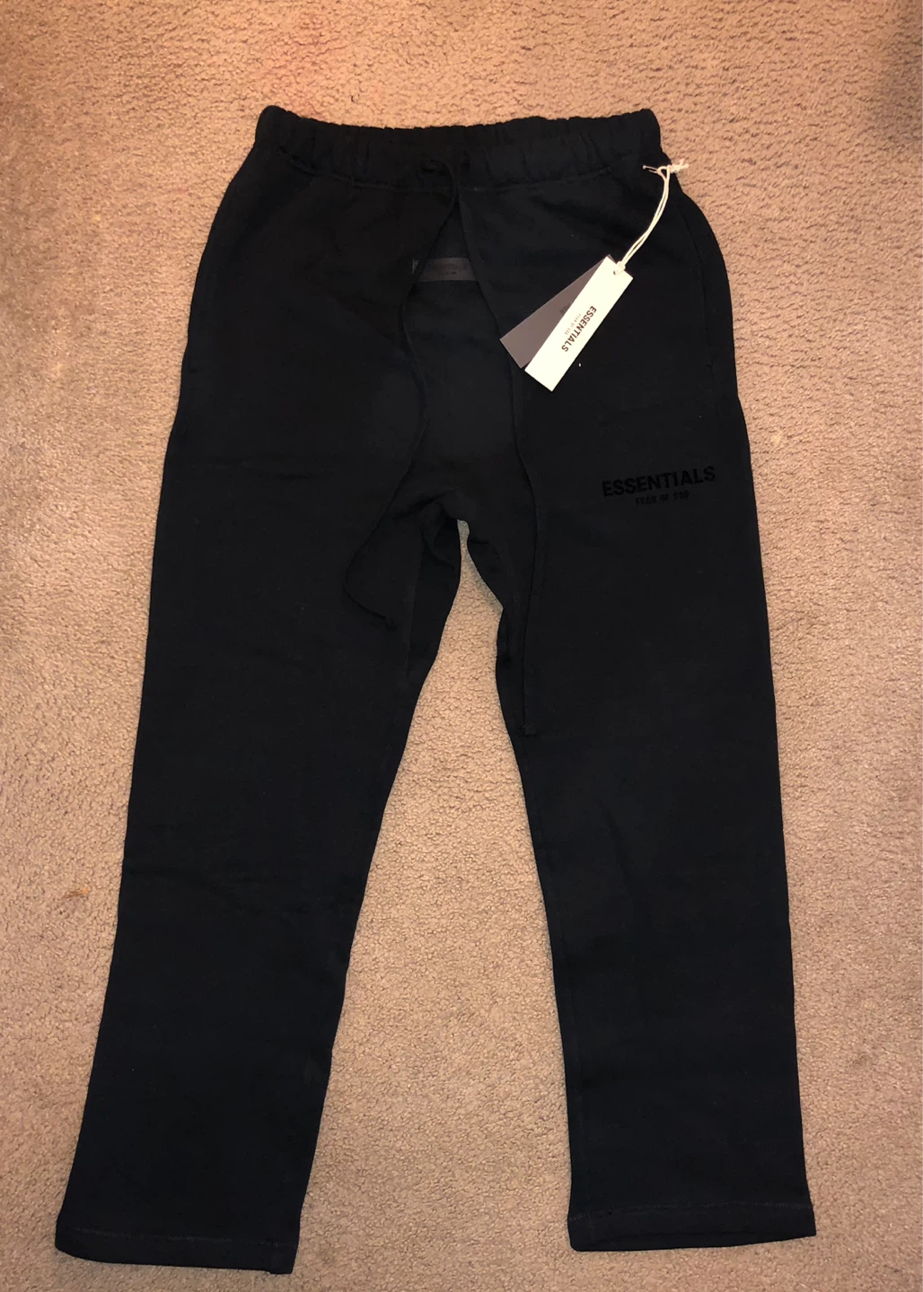 Essentials Black Sweatpants