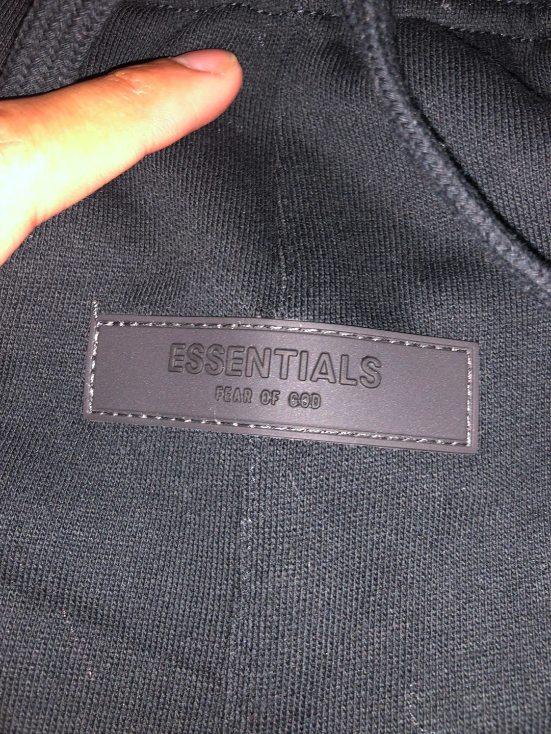 Essentials Black Sweatpants - photo 3