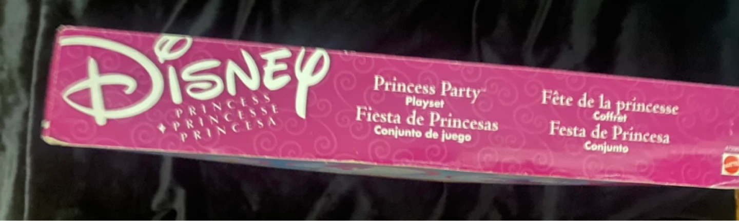 RARE 2002 Mattel Disney Princess Party Set - Original Main 6 Era - photo 3